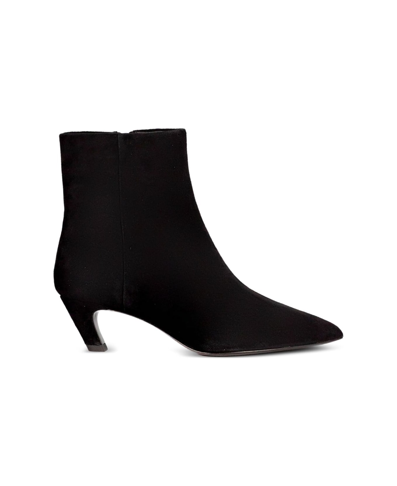 Ash Vicky Pointed-toe Boots 50mm - Black
