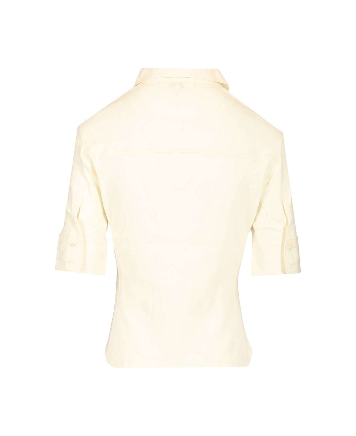 Chloé Slim Fit Polo Shirt - WHITE