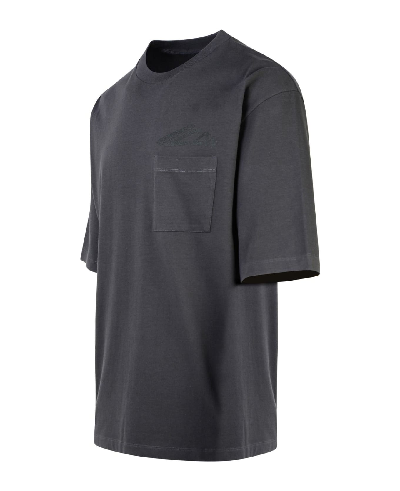 Dsquared2 Charcoal Cotton T-shirt - Grey