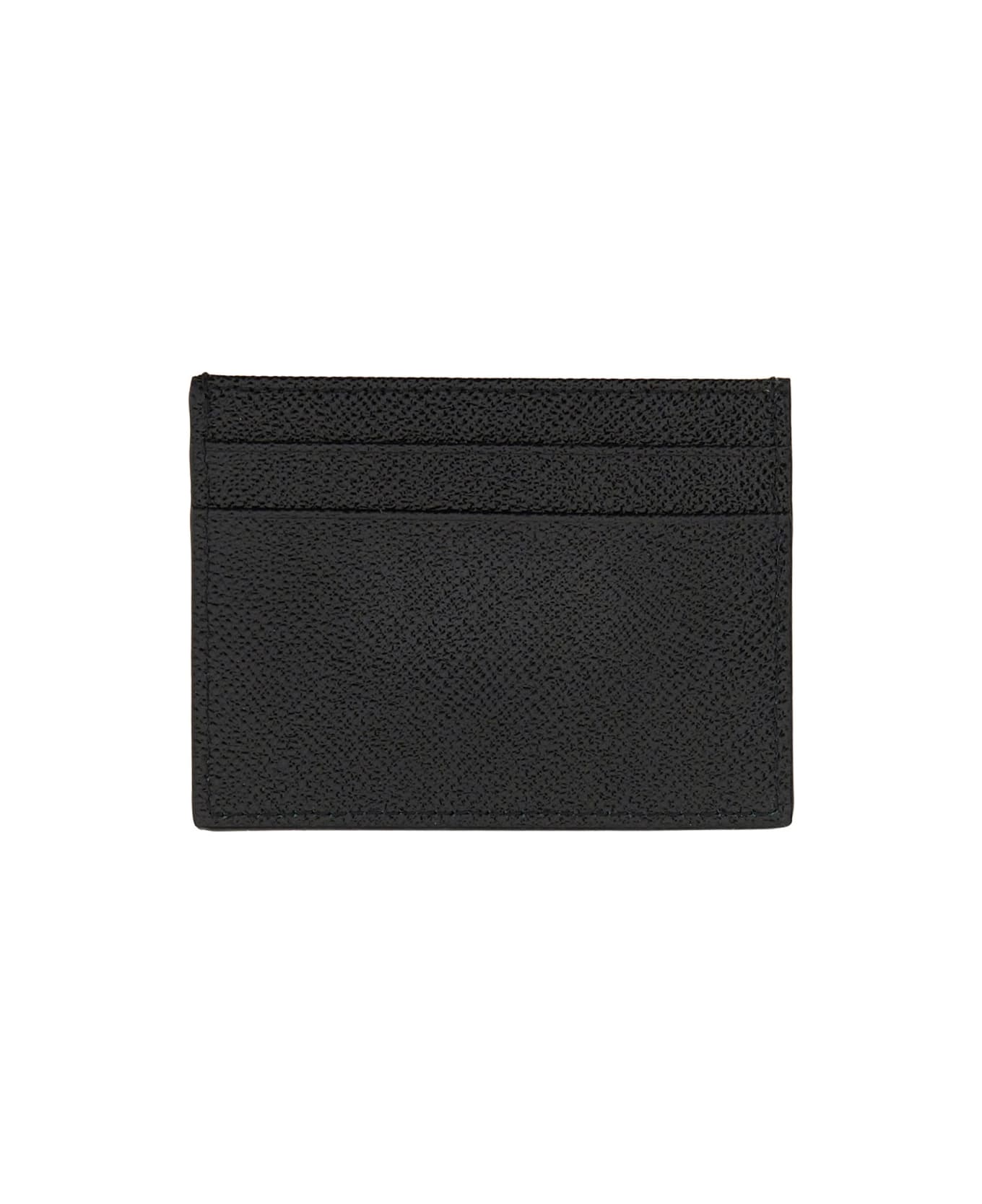 Dolce 
Gabbana Leather Card Holder - BLACK