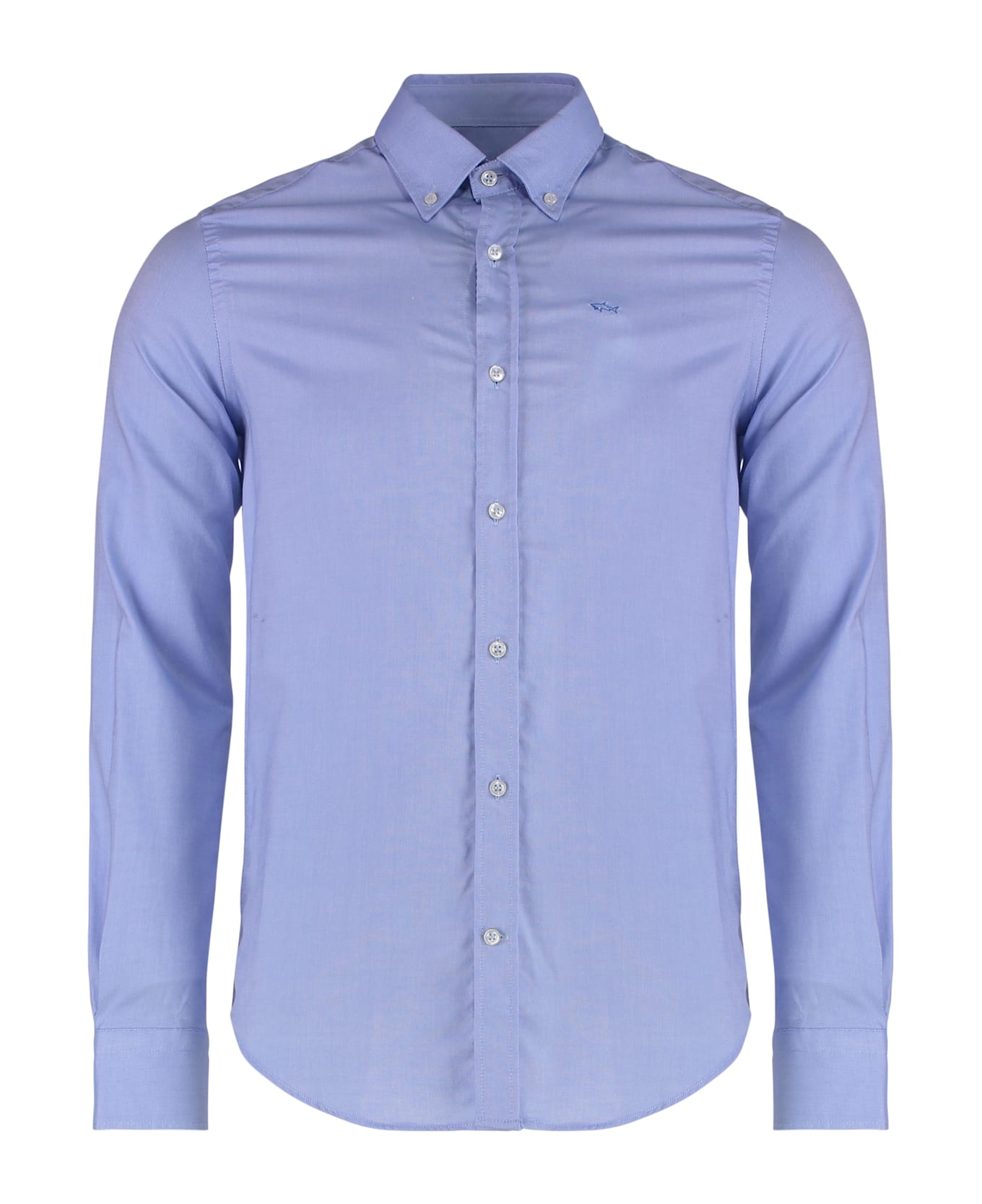 Paul&Shark Cotton Shirt - Light Blue