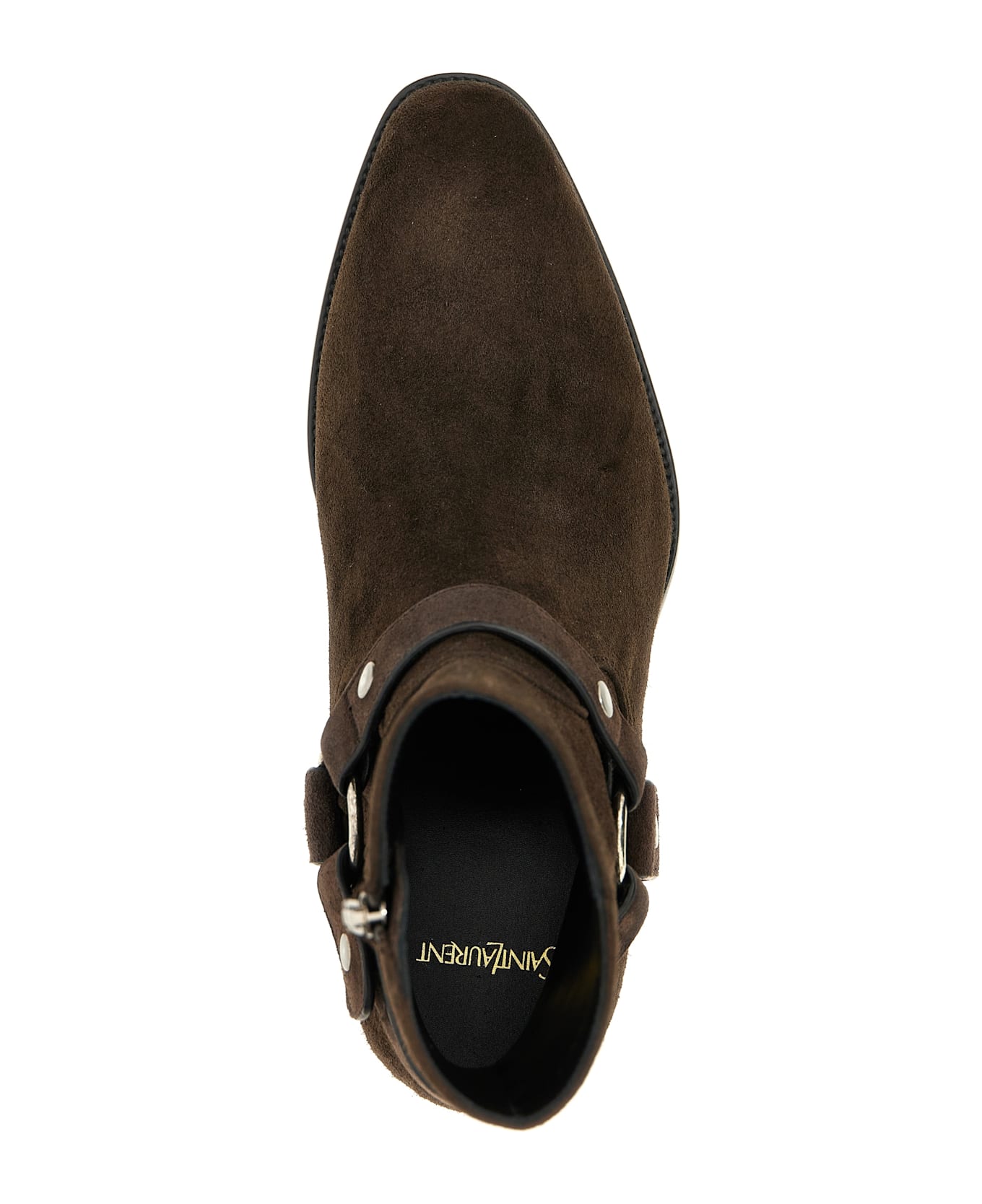 Saint Laurent 
wyatt
 Ankle Boots - Brown