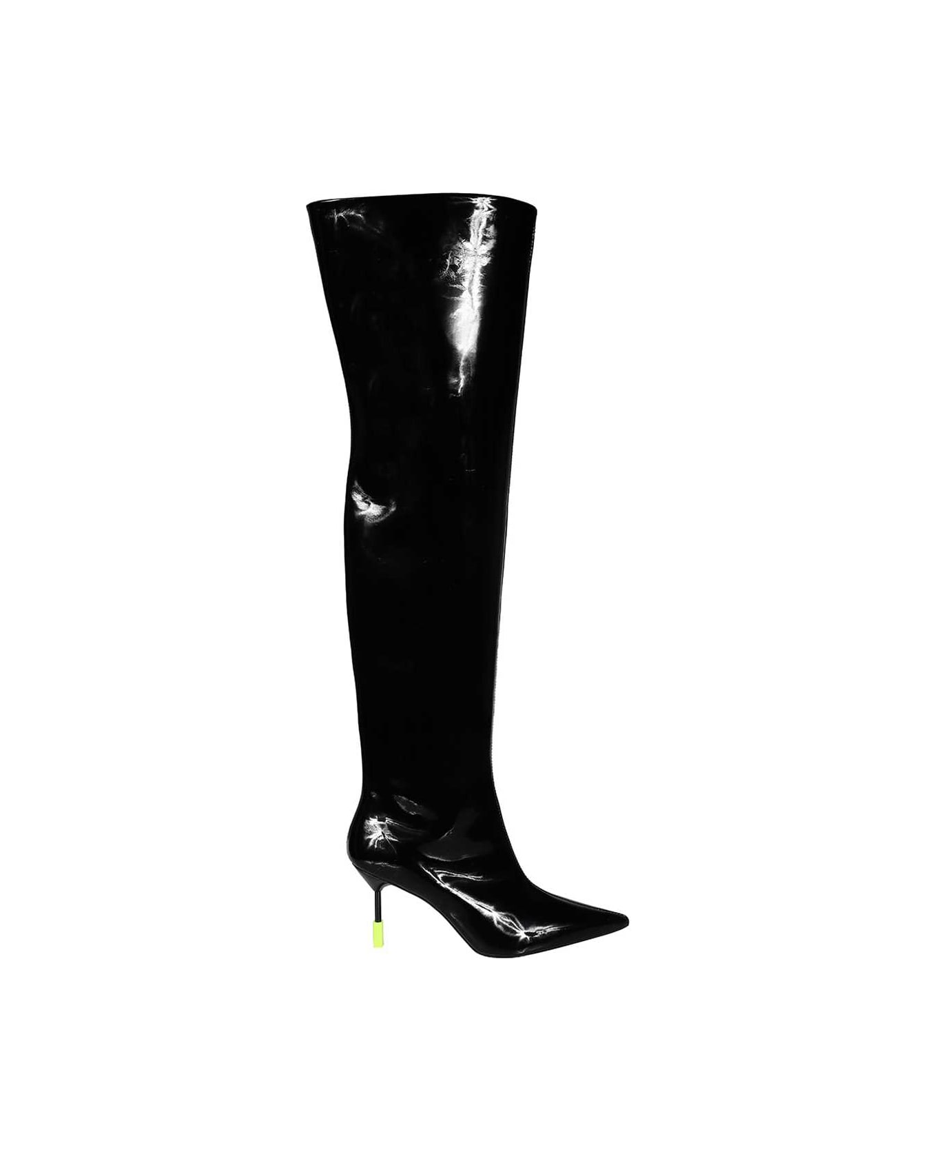 MSGM Over-the-knee Boots - black