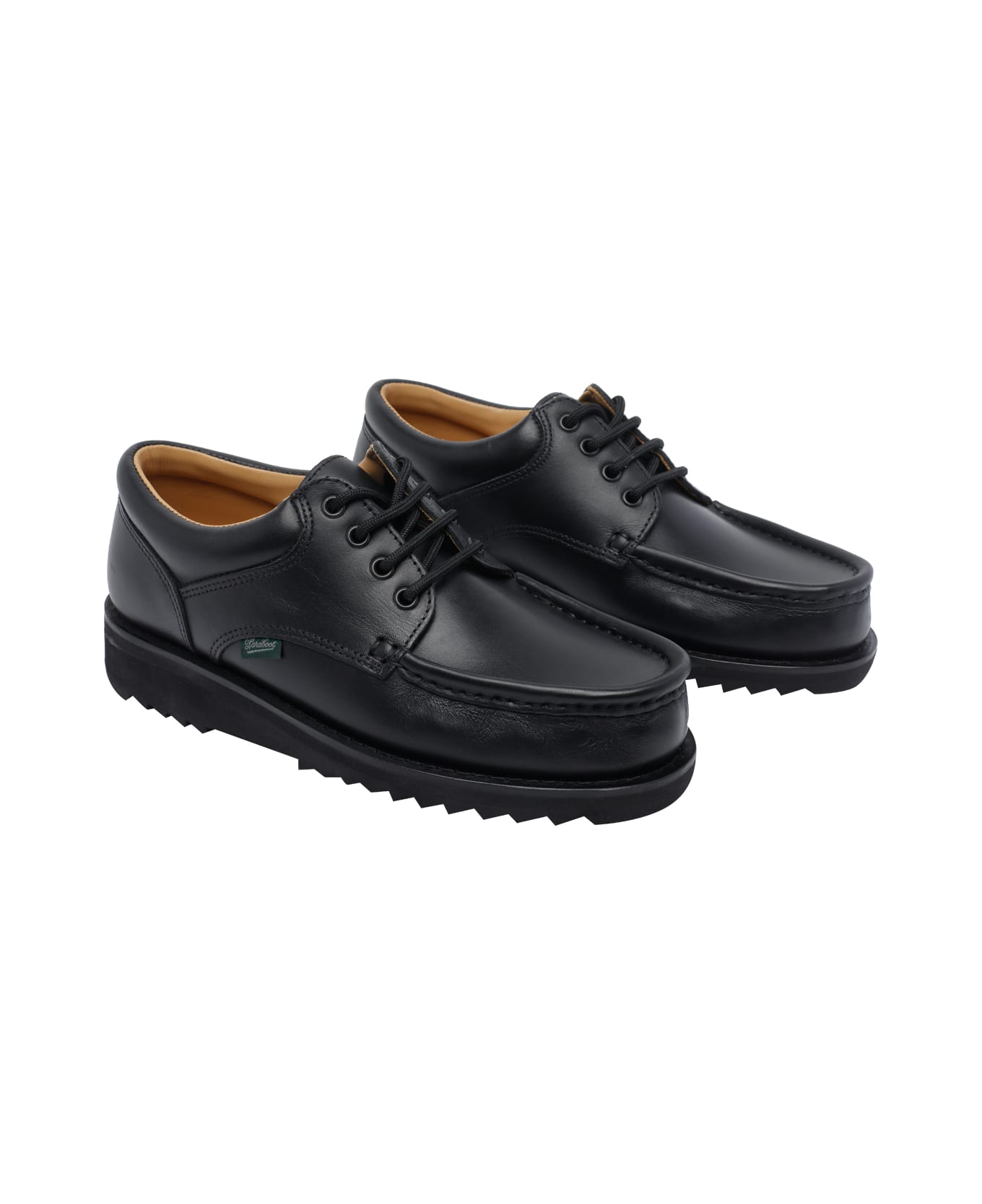 Paraboot Thiers Laced Up Shoes - Black