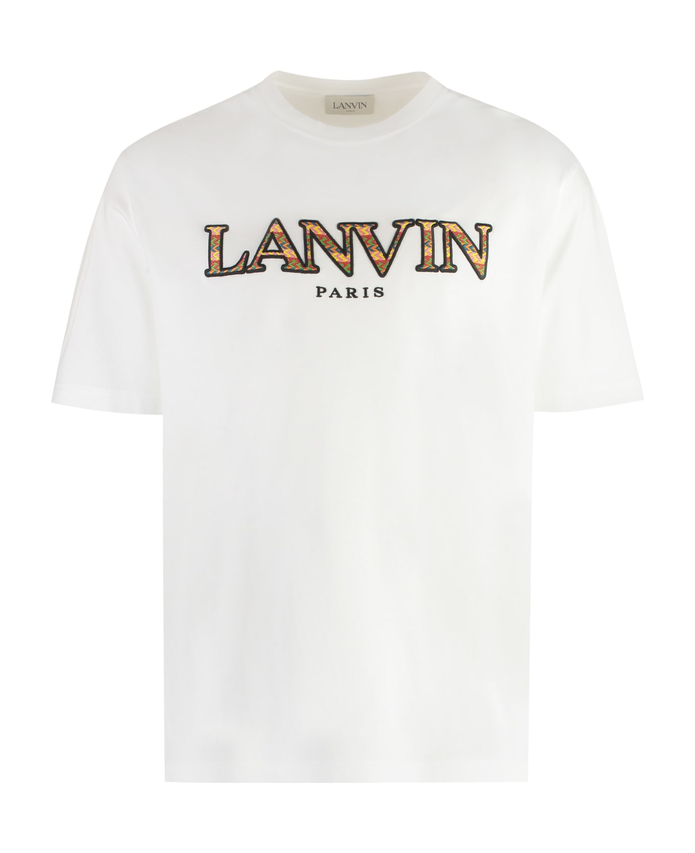 Lanvin Cotton Crew-neck T-shirt - White シャツ