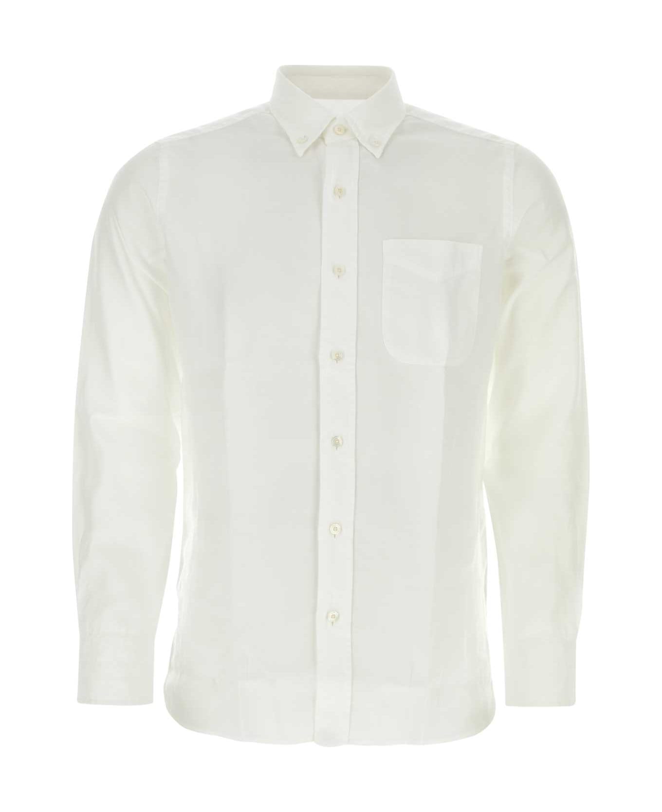 Tom Ford White Lyocell Shirt - WHITE