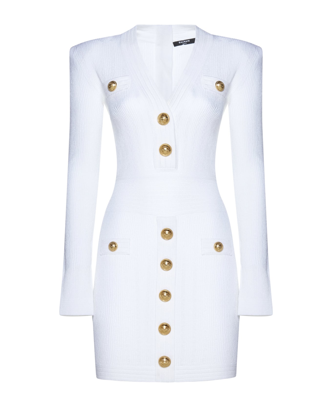 Balmain Dress - Blanc