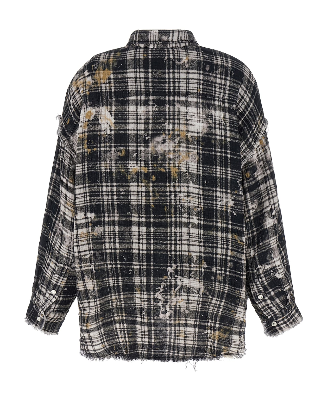 R13 Fringed Shirt - Multicolor
