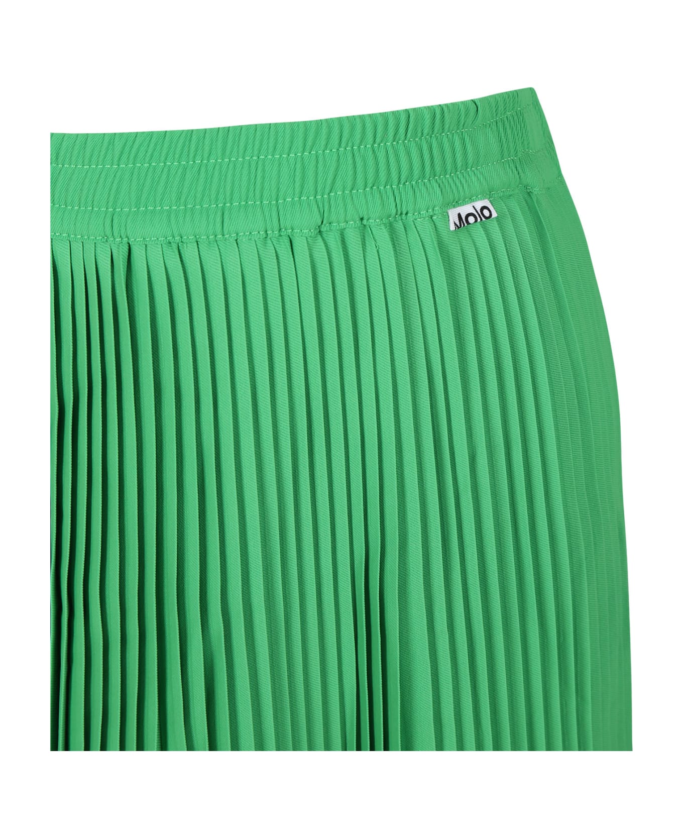 Molo Green Skirt For Girl - Green ボトムス