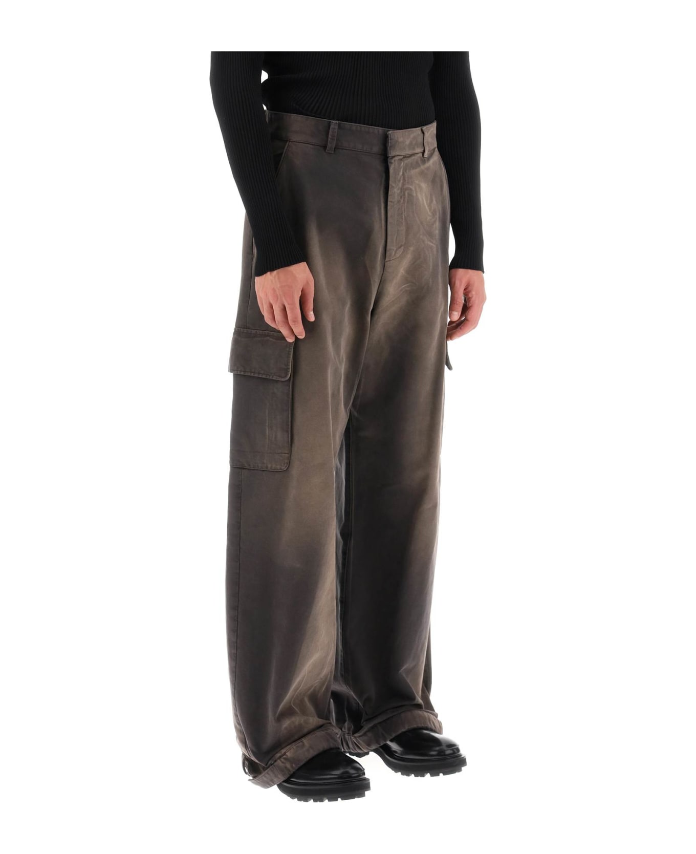 Off-White Cargo Pants - ANTHRACITE (Brown)