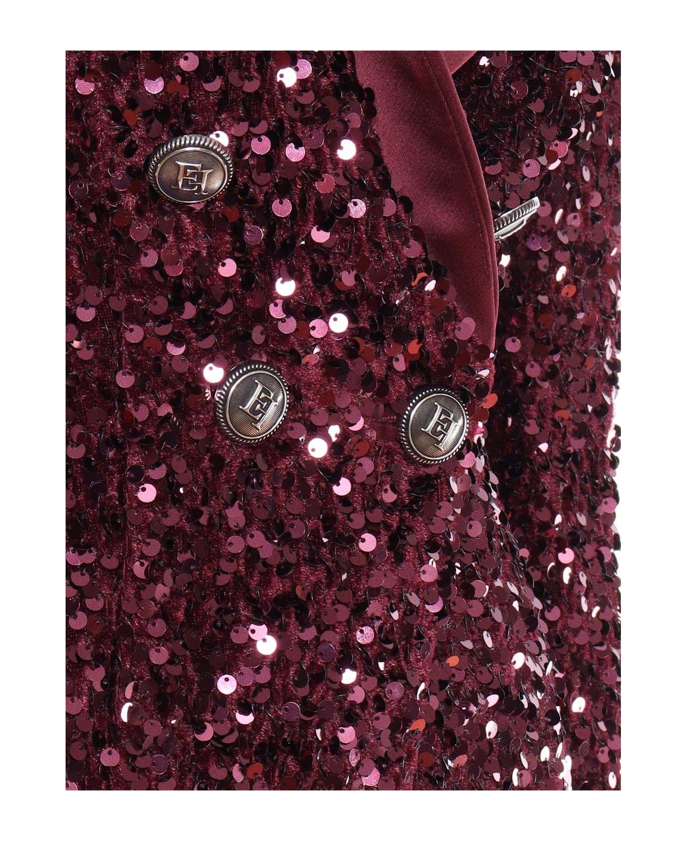 Elisabetta Franchi Jacket - Bordeaux