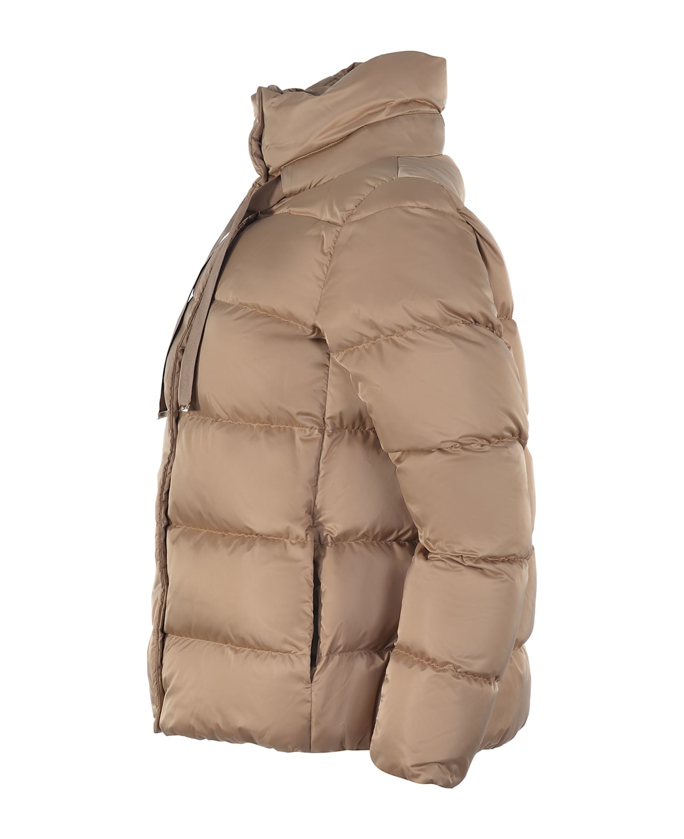 Herno Down Jacket Herno Made Of Satin - Camel