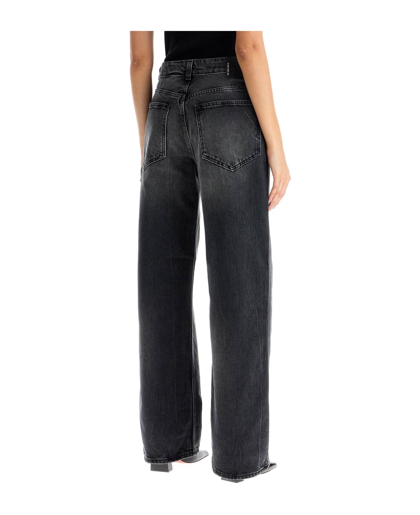 Haikure 'winona Straight Leg Jeans For - SPIDER BLACK (Black)