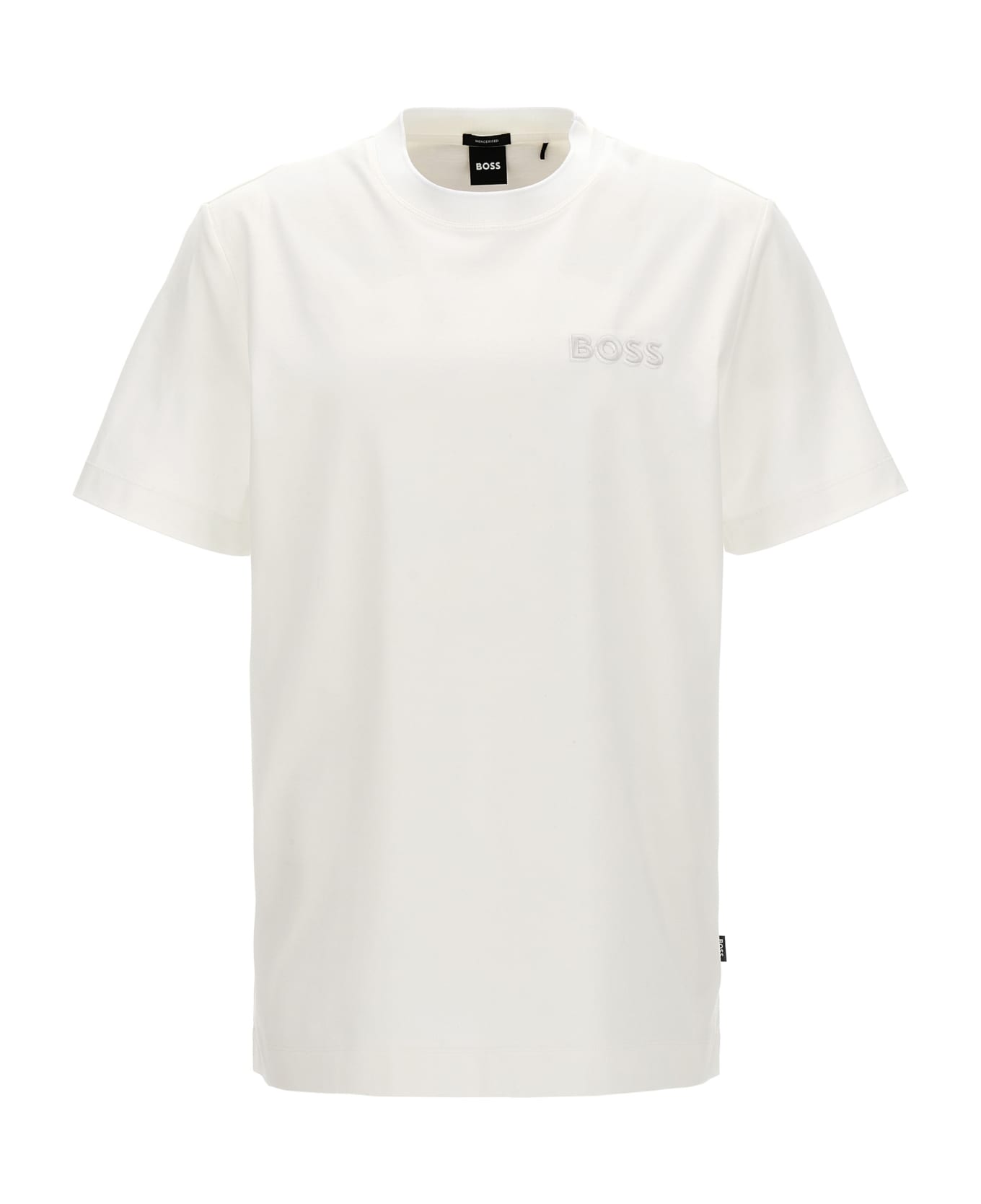 Hugo Boss Logo T-shirt - White シャツ