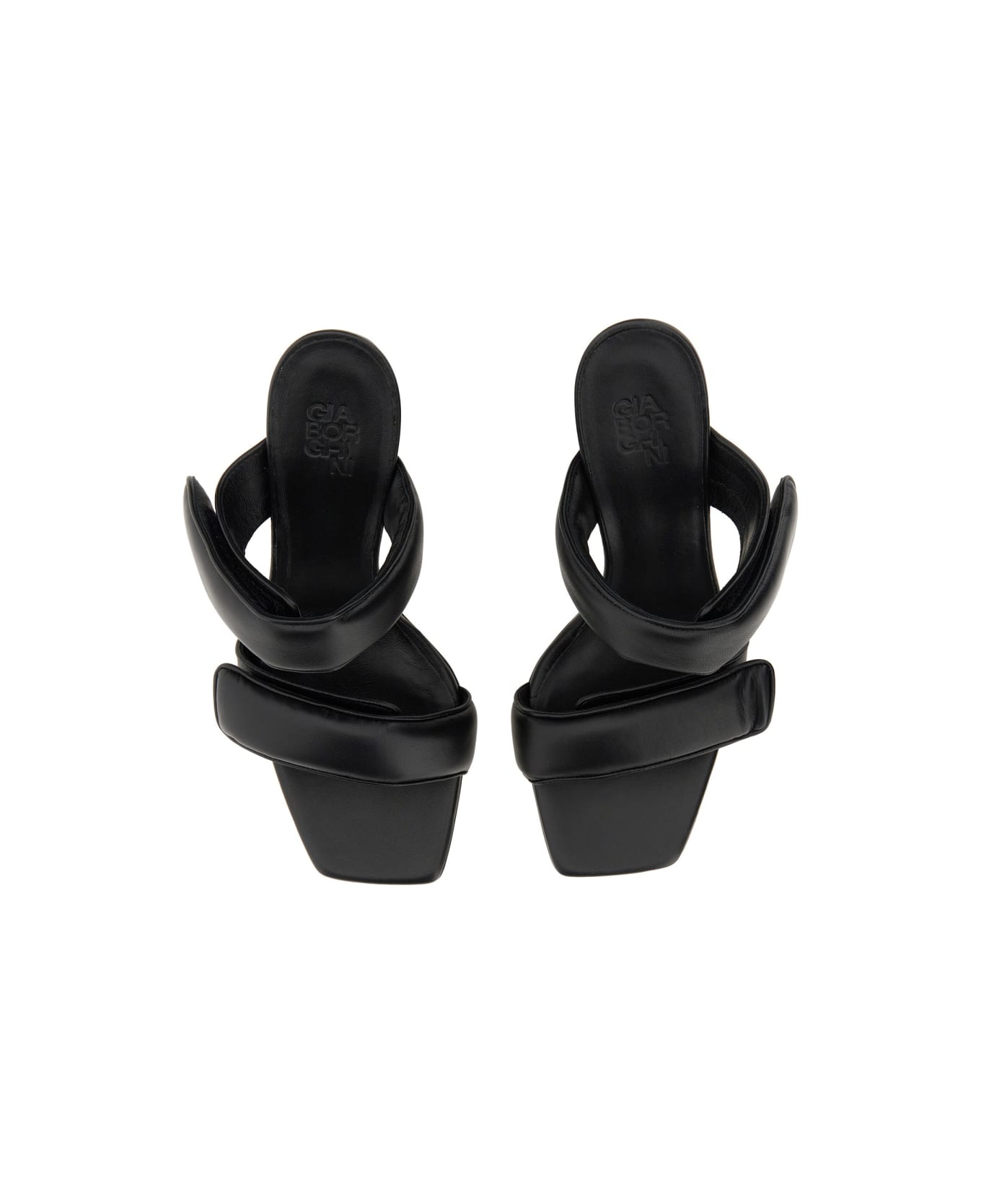 GIA BORGHINI Perni Sandal 03 Gia X Pernille Teisbaek - BLACK