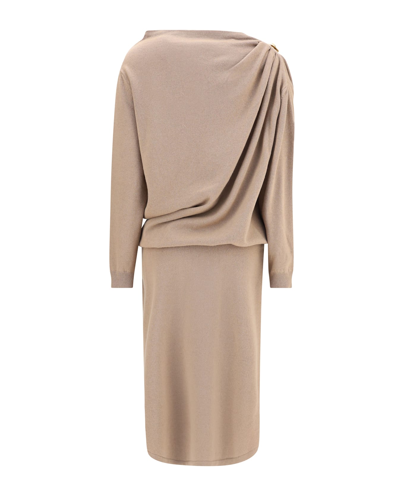 Fabiana Filippi Wool Long Dress