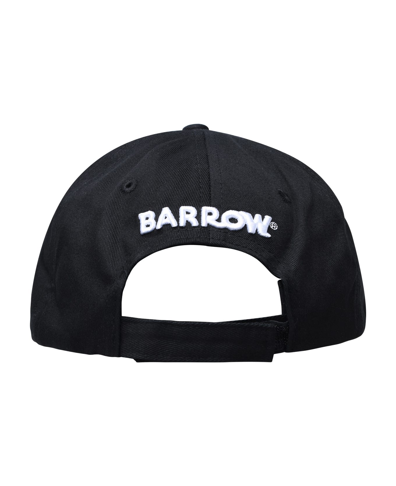 Barrow Black Cotton Hat - Nero
