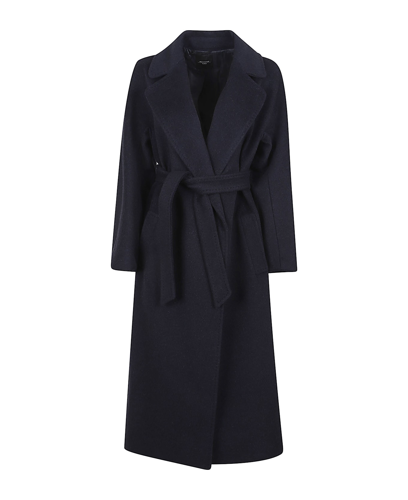 Weekend Max Mara Tempera Coat - Navy