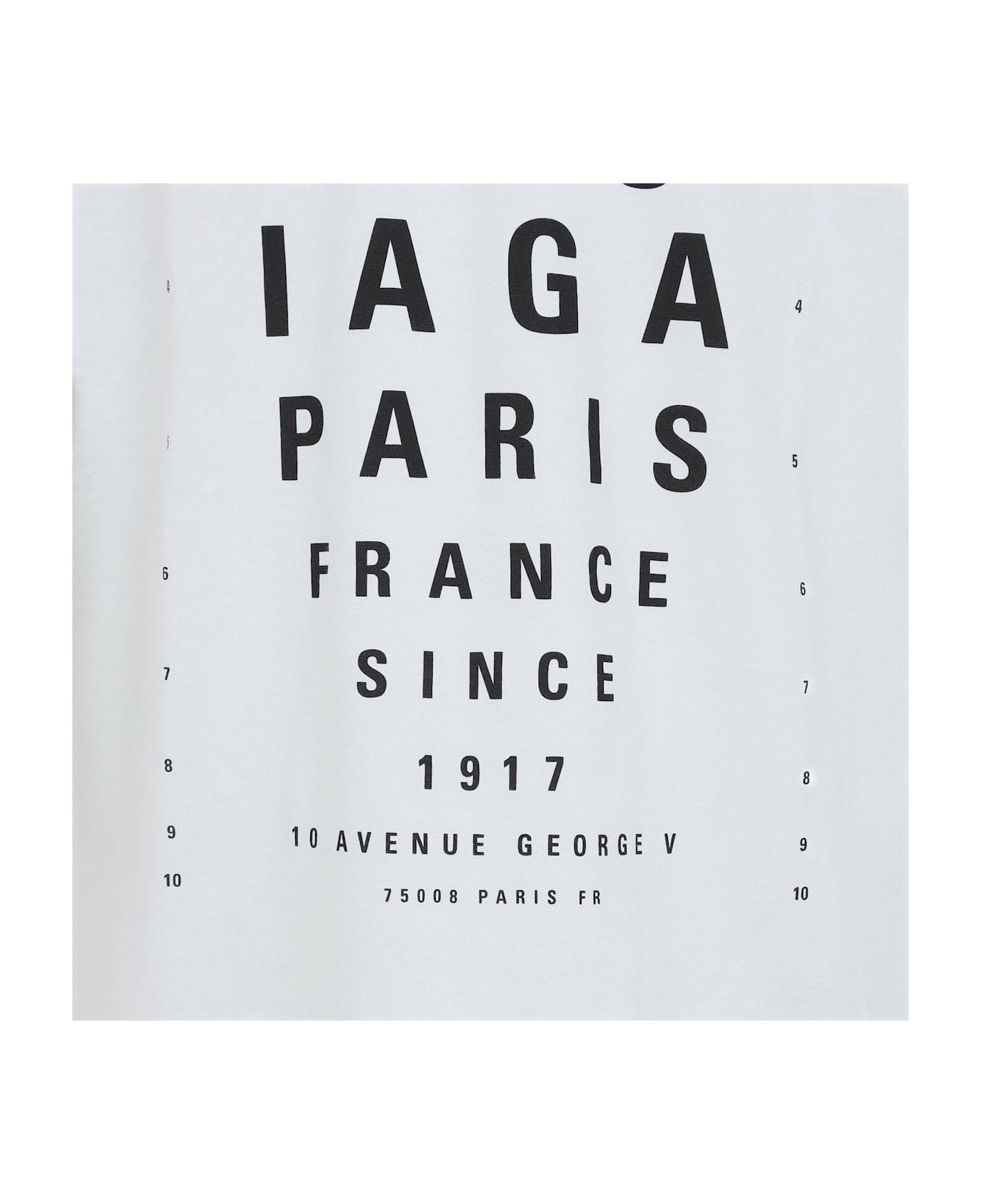 Balenciaga Optical Oversized T-shirt - Dirty White