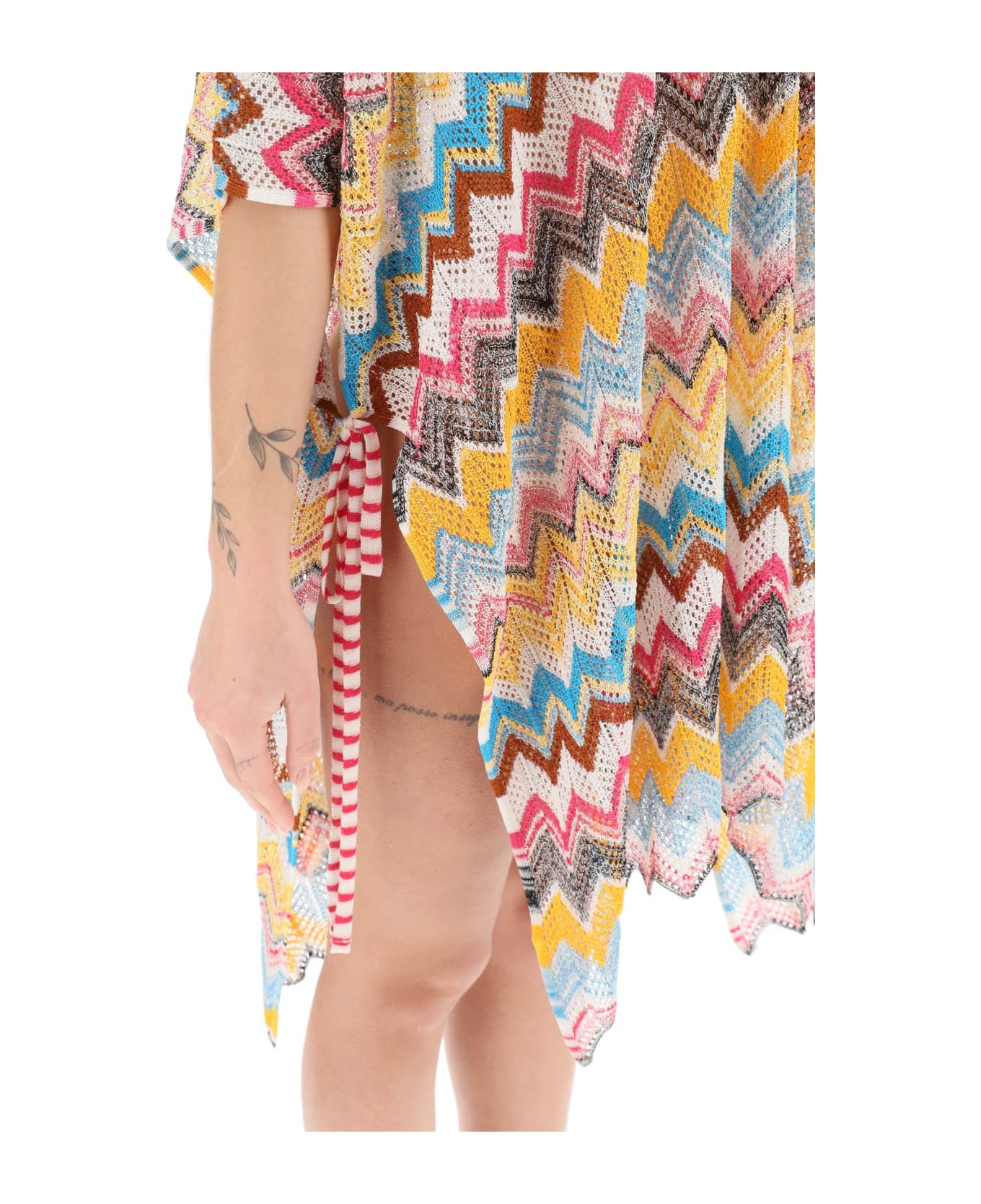 Missoni Knitted Cover-up Dress - Multicolor ニットウェア