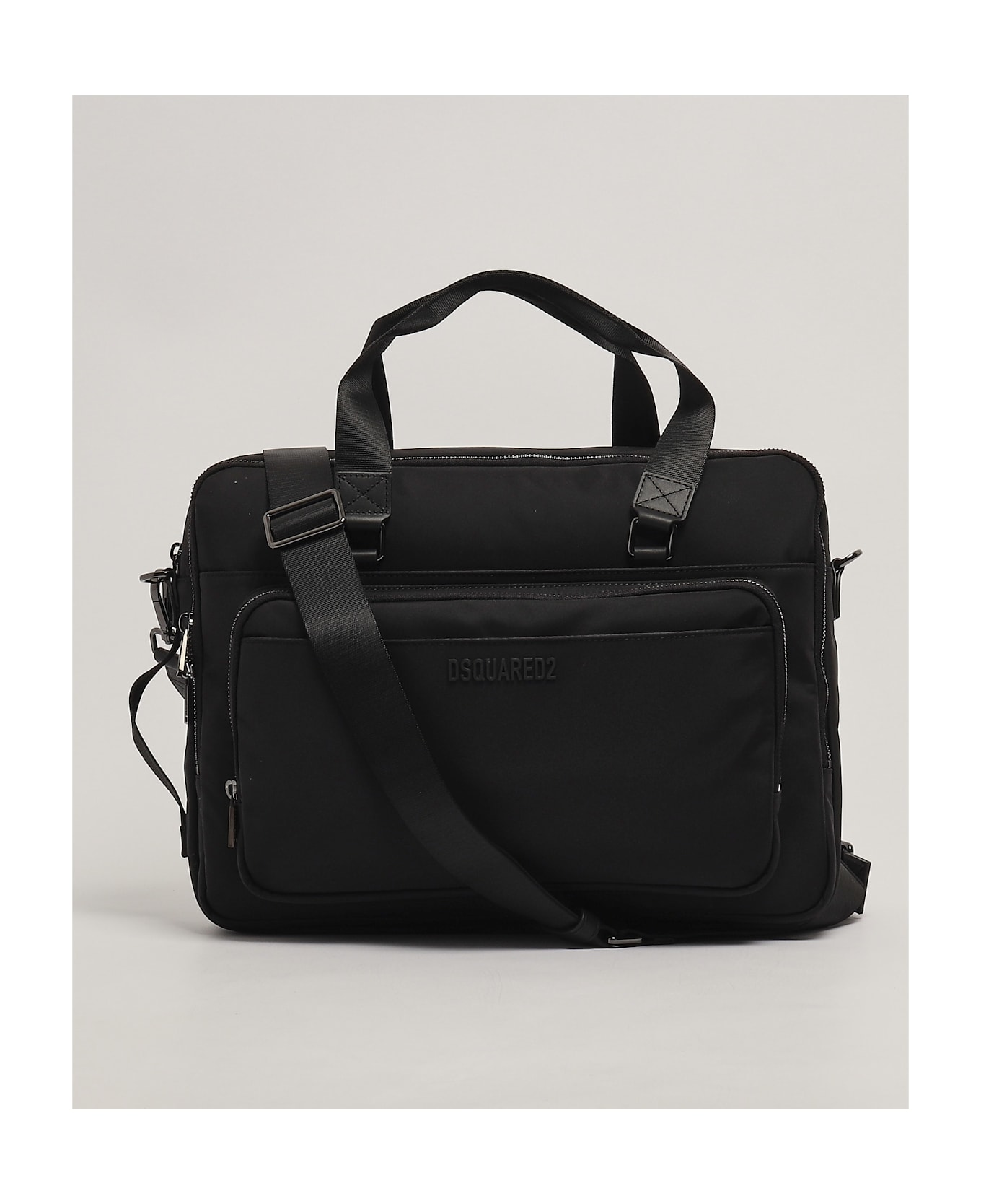 Dsquared2 Briefcase Cordura Briefcase - NERO