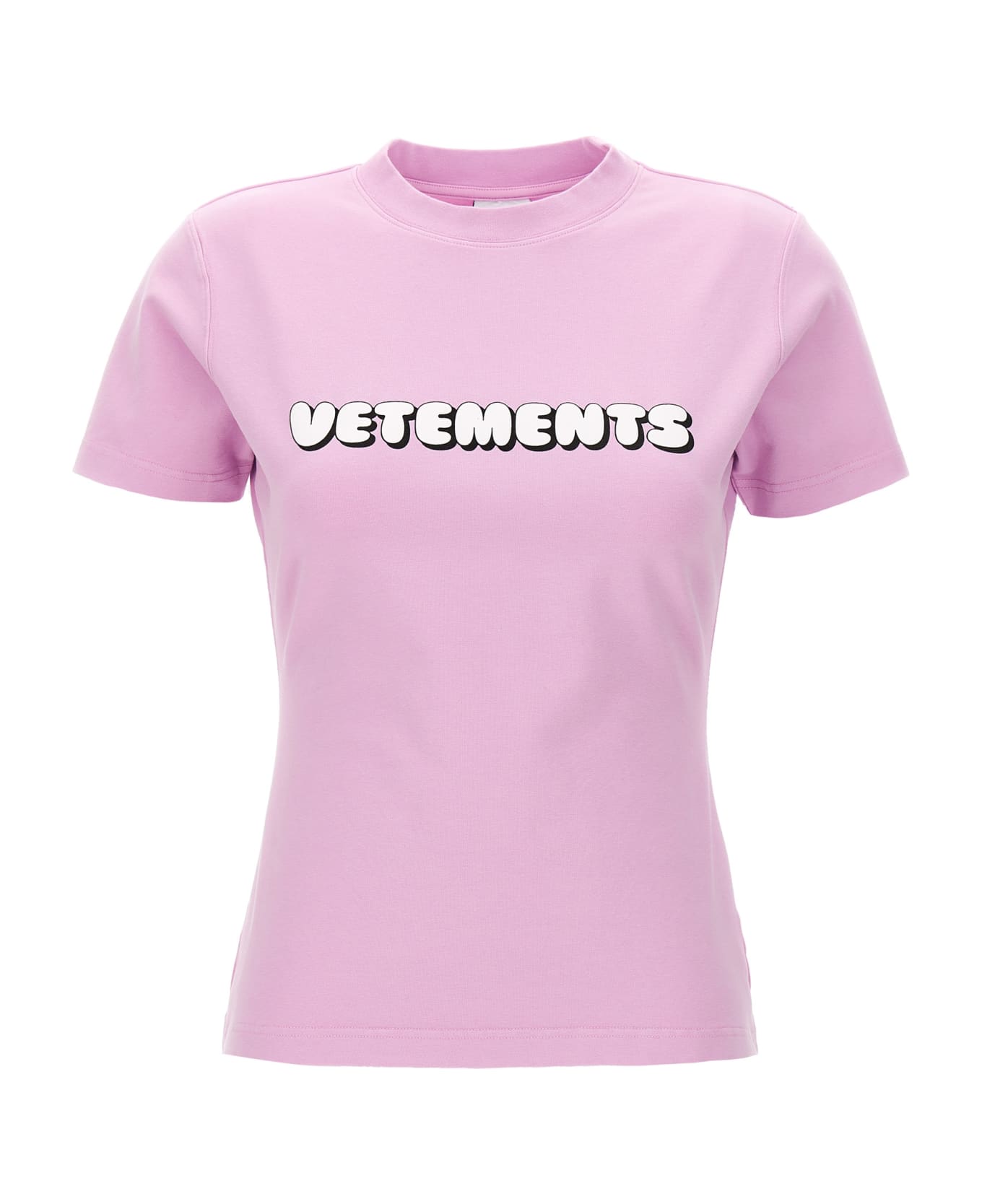 VETEMENTS 'logo' T-shirt - Pink Tシャツ