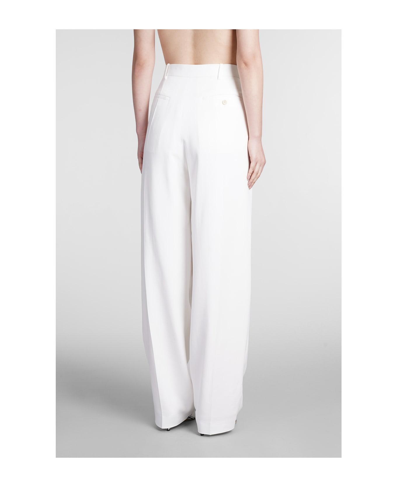 Marni Pants In White Viscose - white