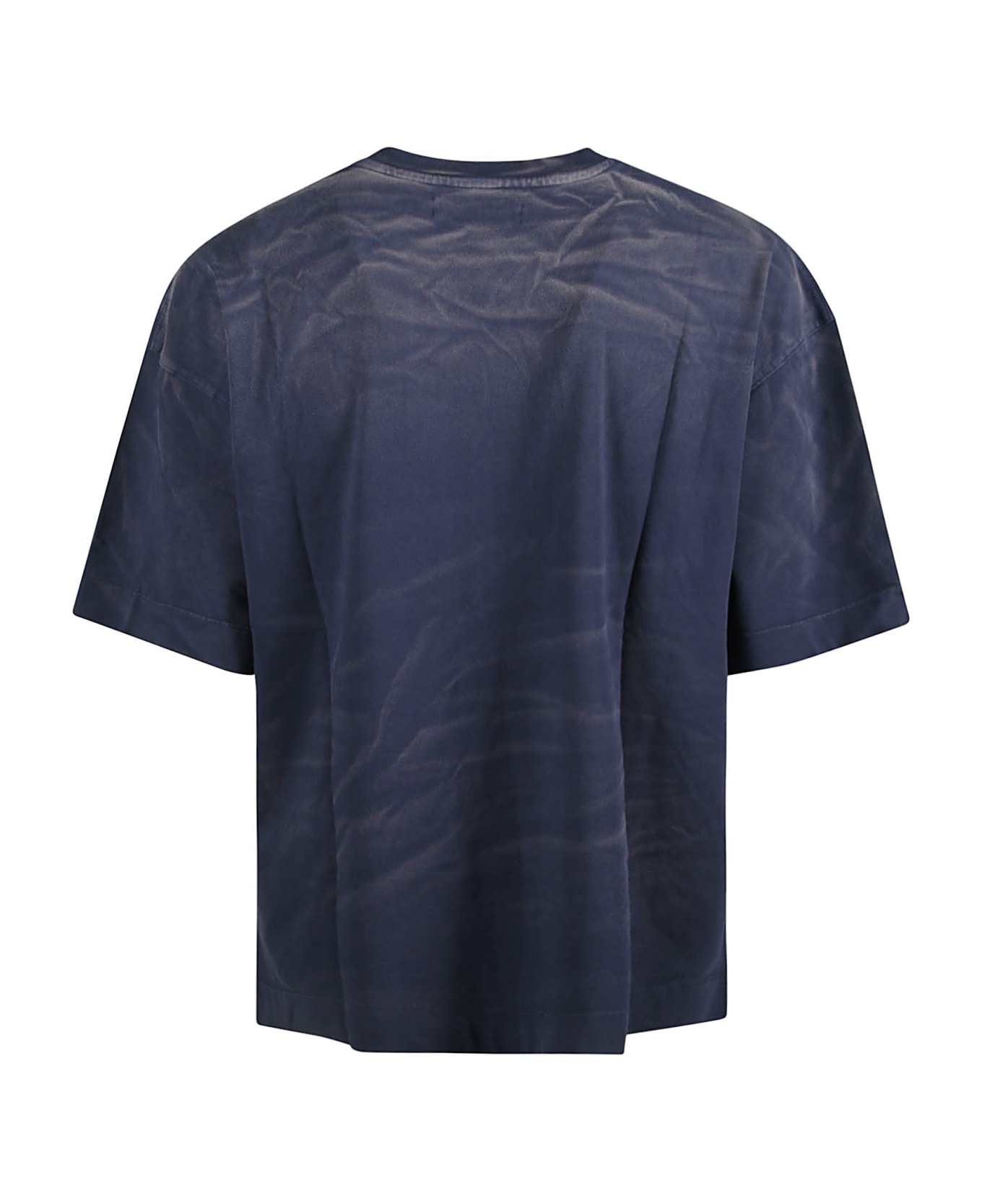 Paura Logo Oversized T-shirt - Blue