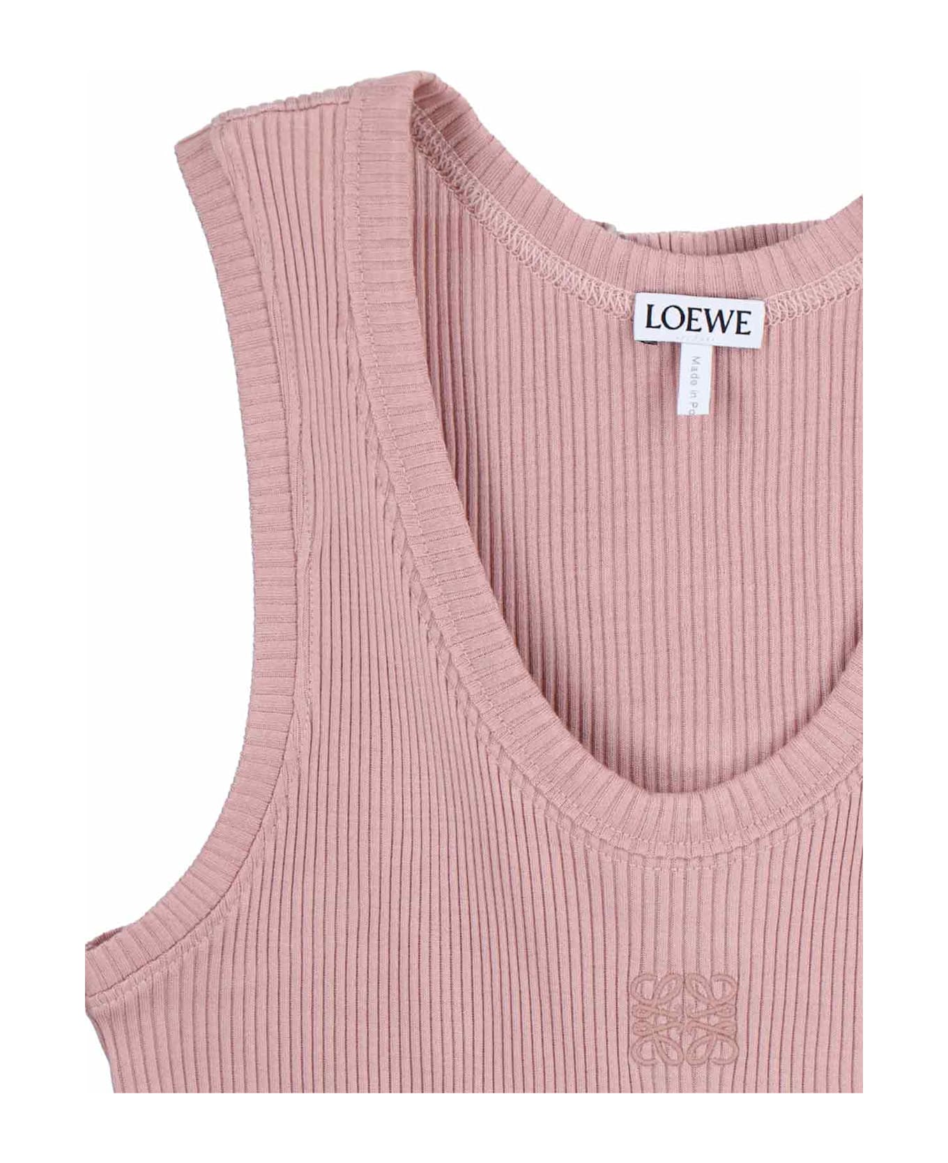'anagram' Silk Tank Top