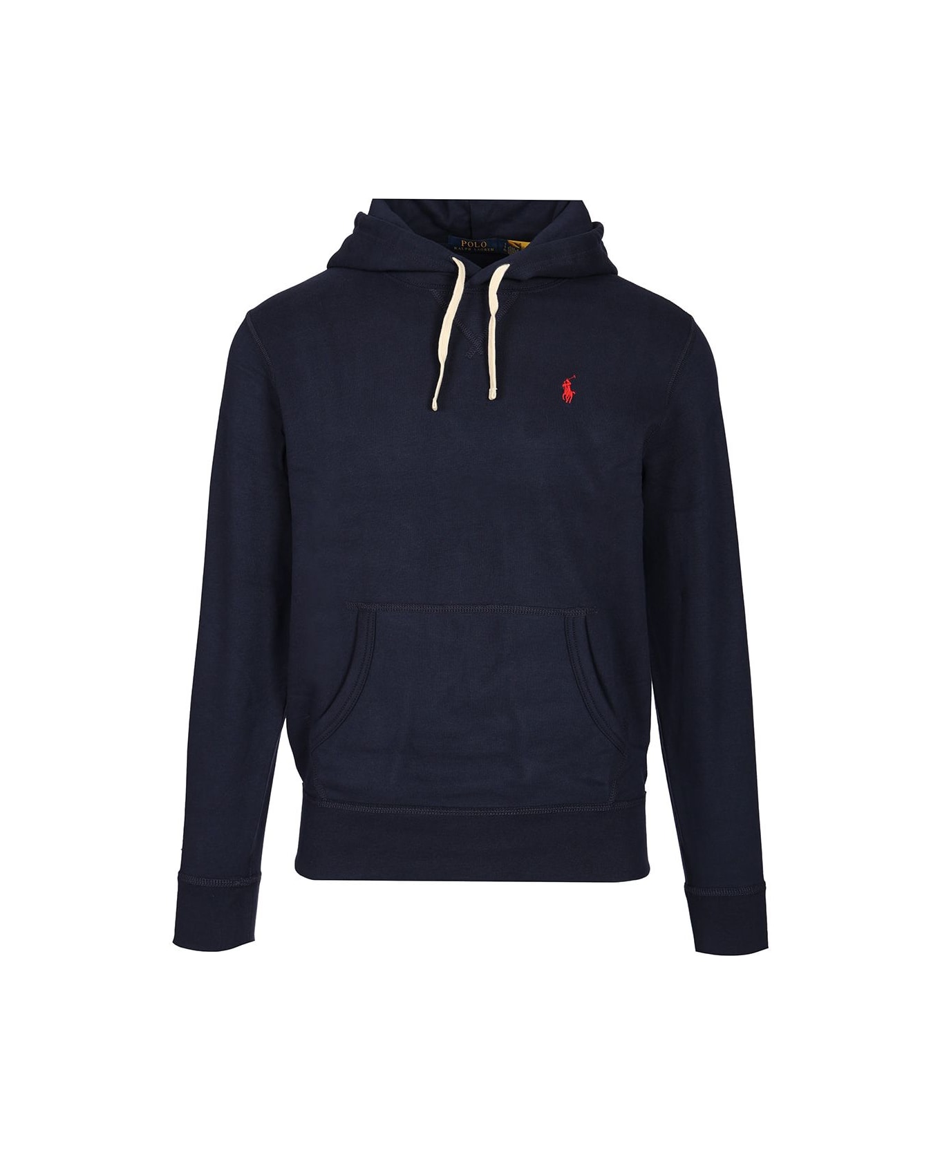 Ralph Lauren Cotton Blend Hoodie - BLUE