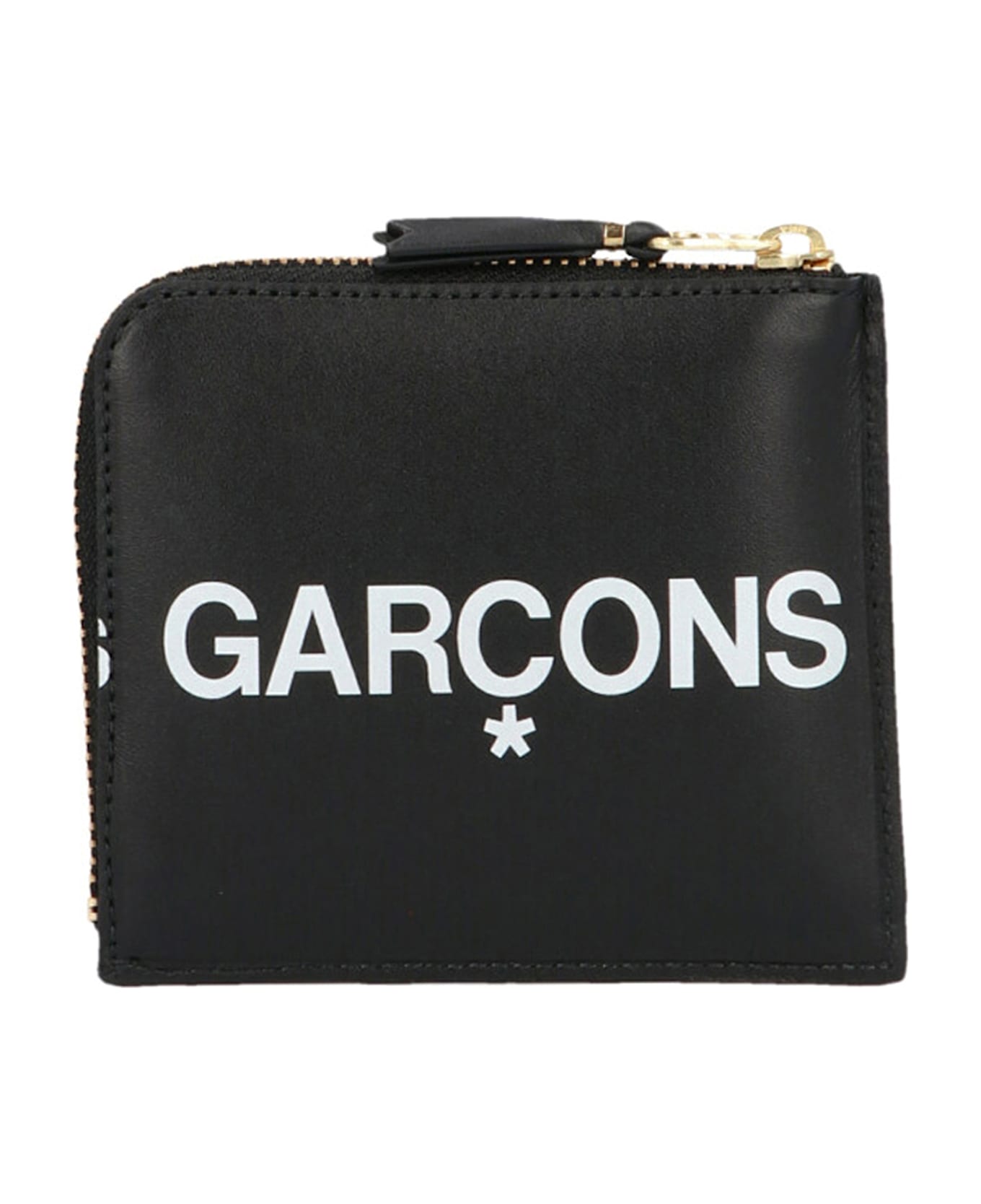 Comme des Garçons Wallet 
huge Logo Wallet - Black  