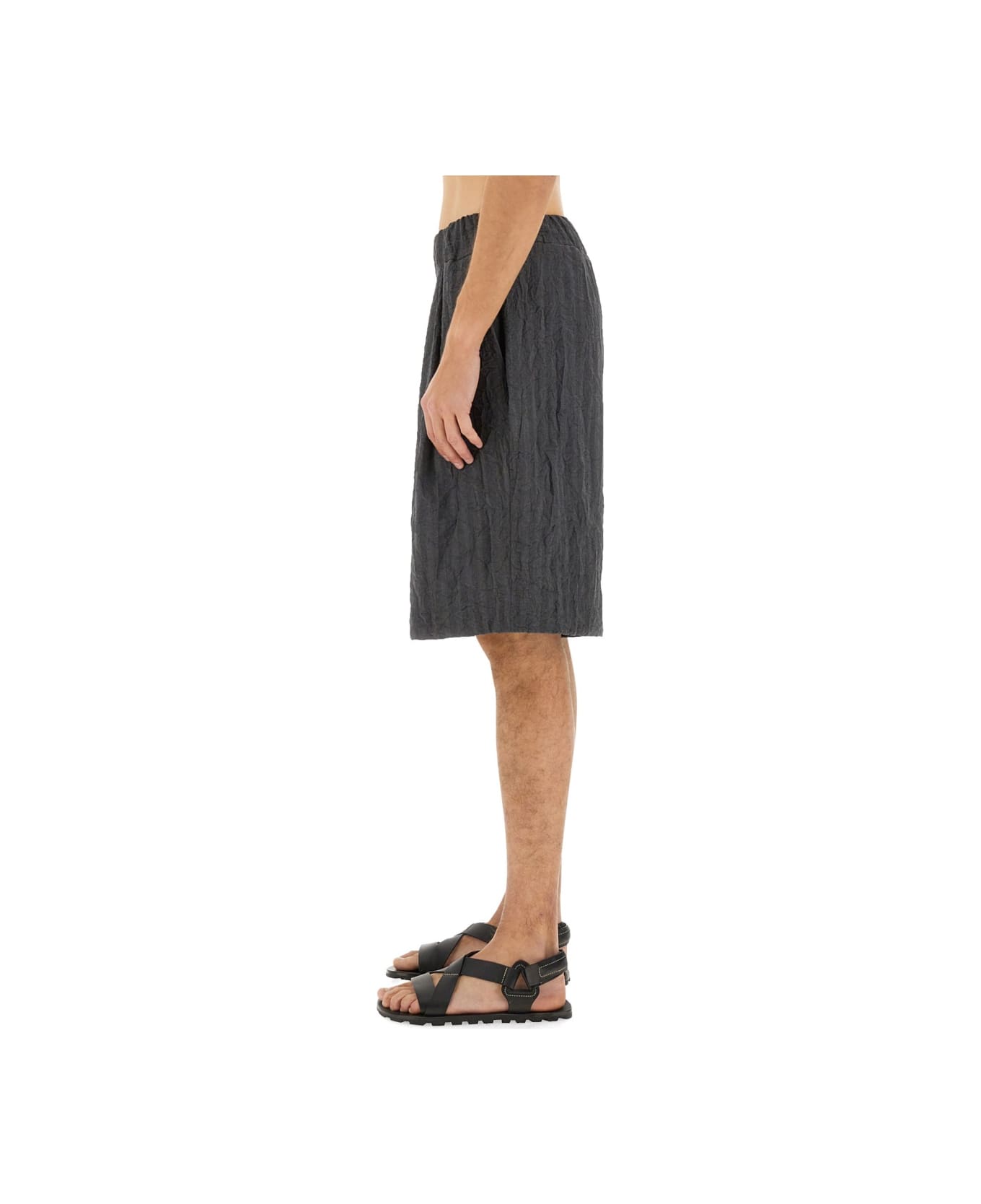 Dries Van Noten Short Pleated - BLUE