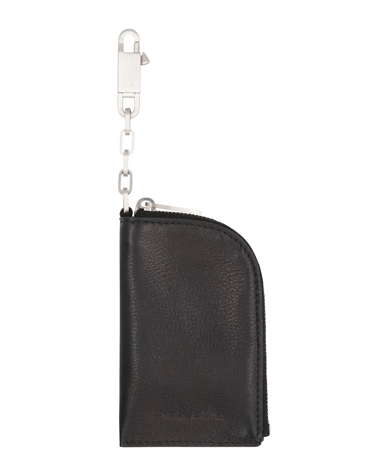 Rick Owens Leather Wallet - black