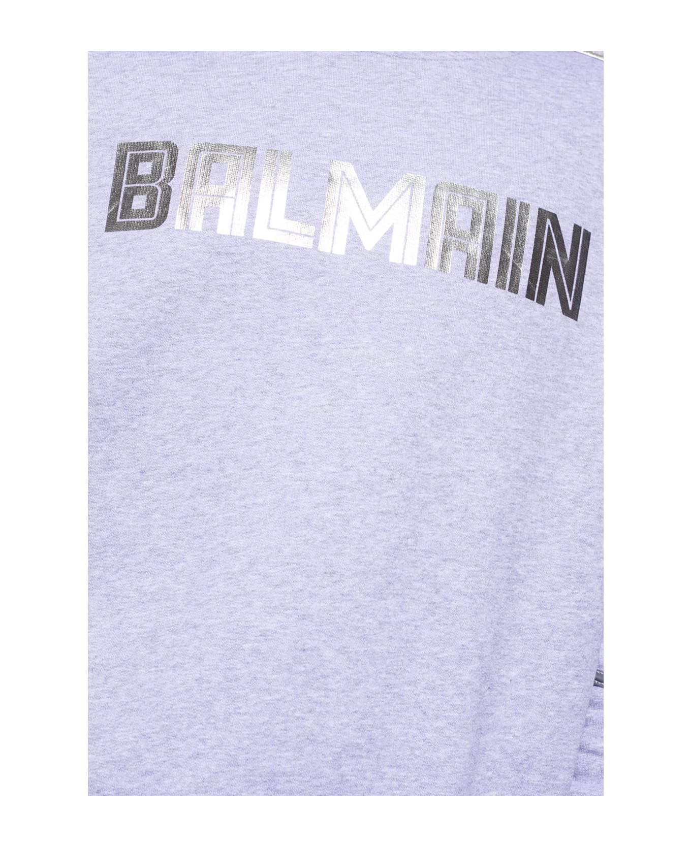 Balmain Logo Sweartshirt - Gray