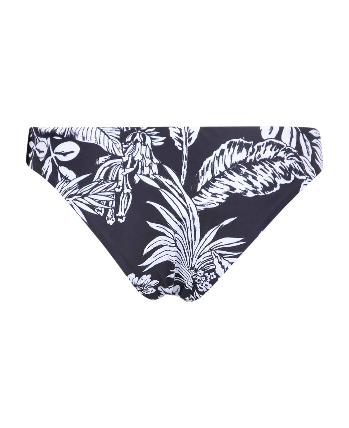 Palm Angels Jungle Print Bikini Bottoms - Black