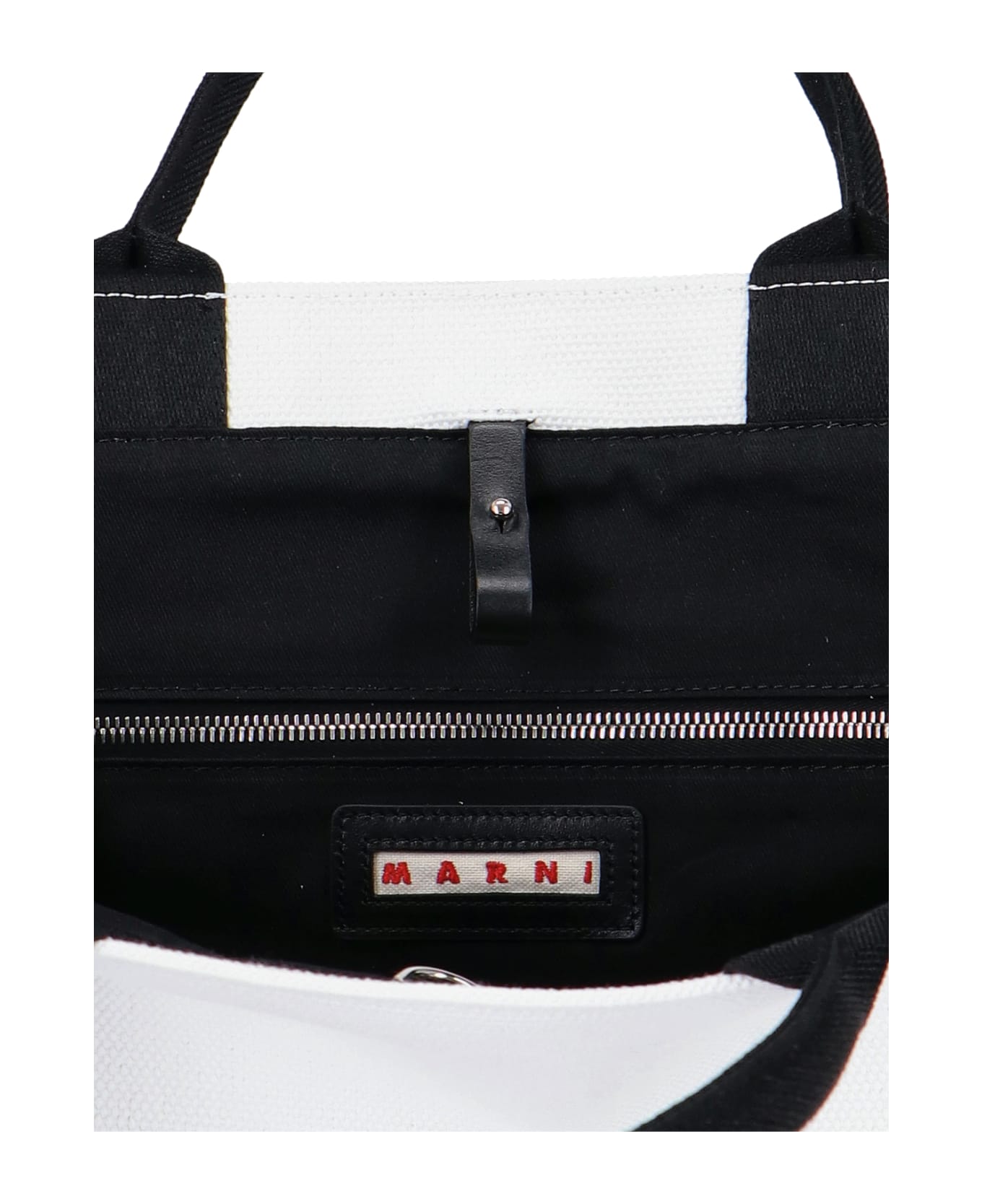 Marni Logo Tote Bag - White トートバッグ