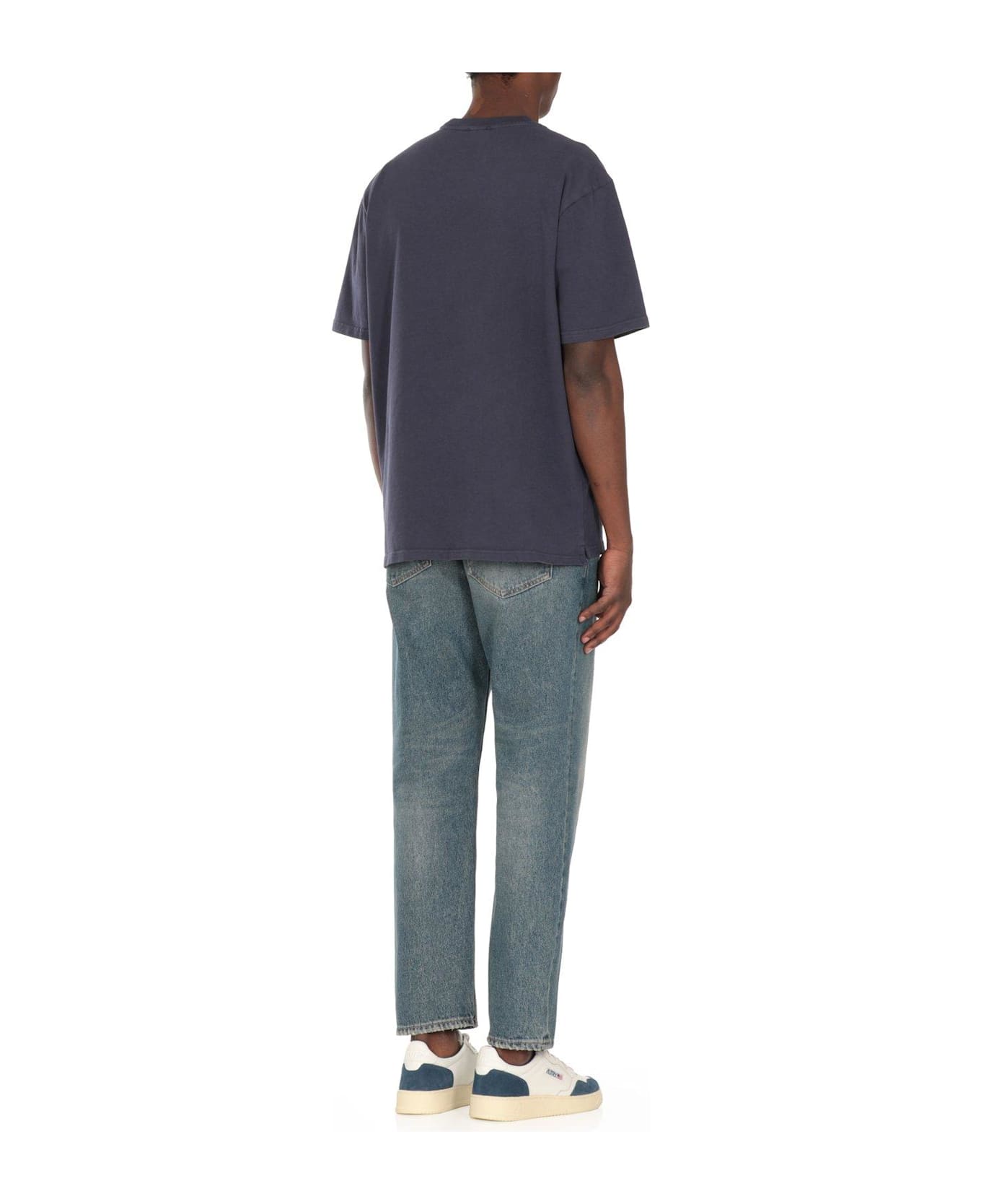 Autry Tonal Logo T-shirt - Blue