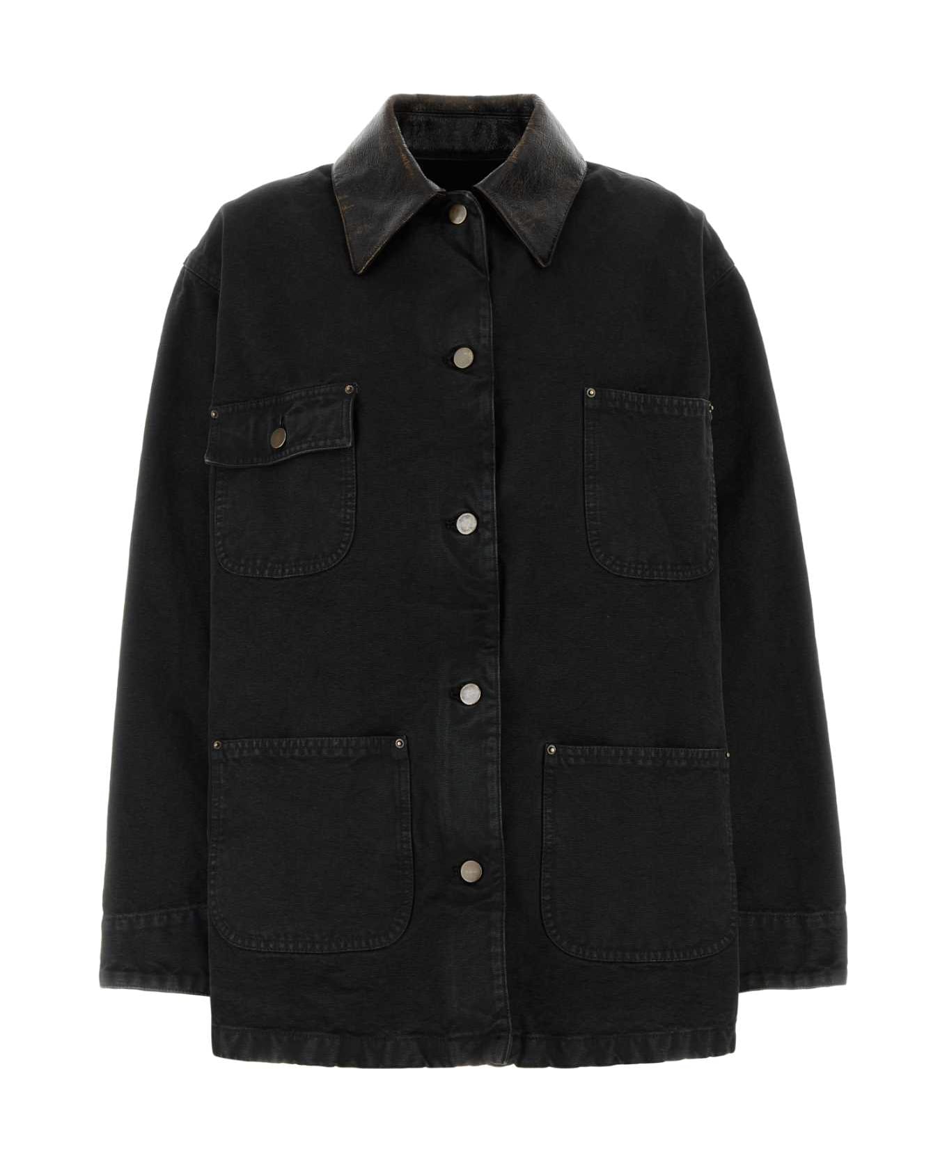 Prada Black Denim Jacket - NERO
