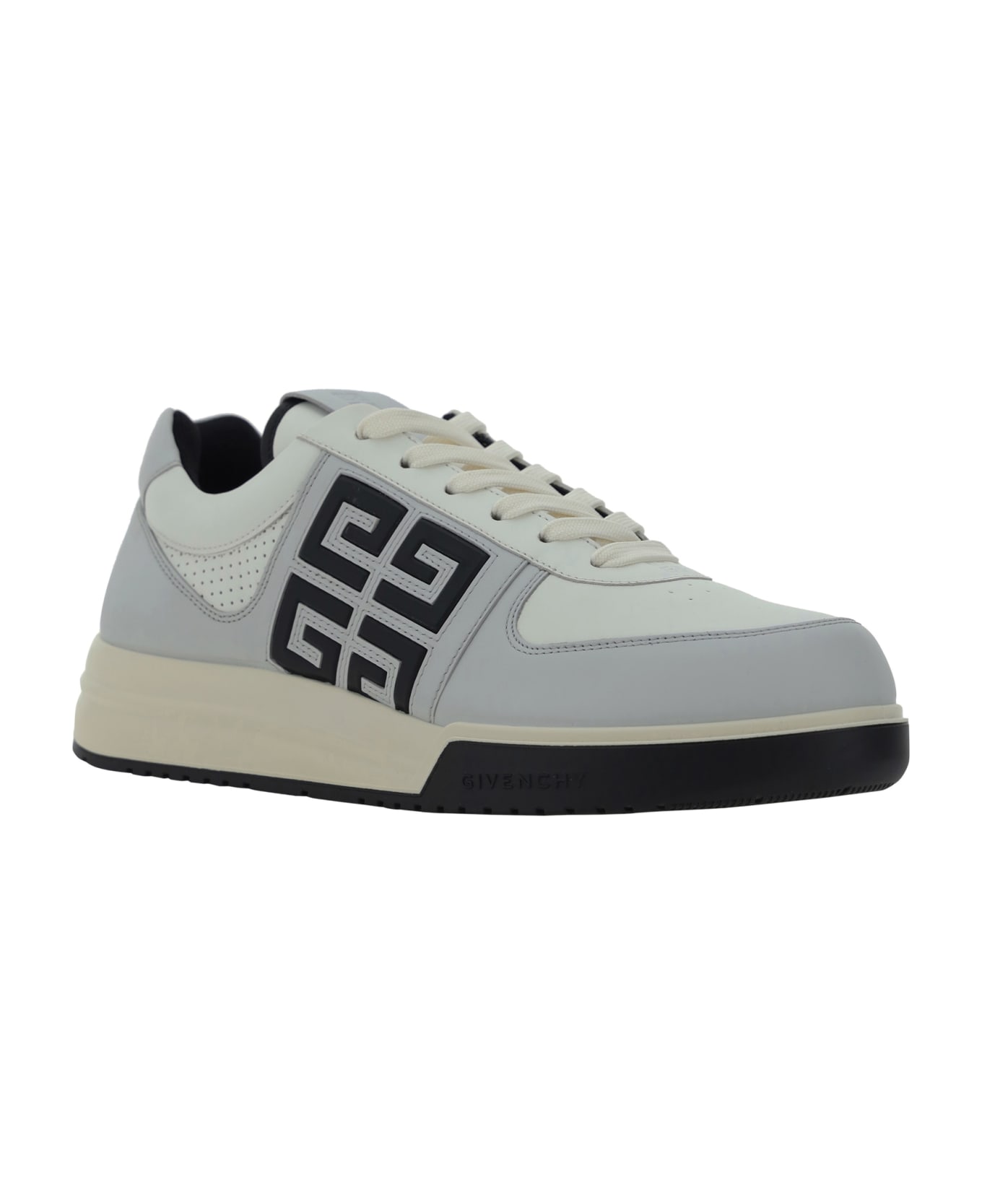 Givenchy G4 Low Top Sneakers - Grey/black