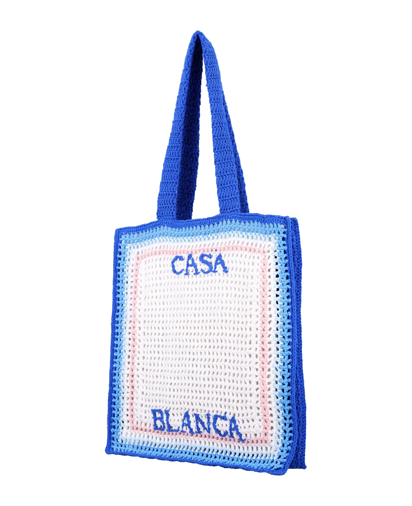 Casablanca Crochet Bag - Blue Gradient