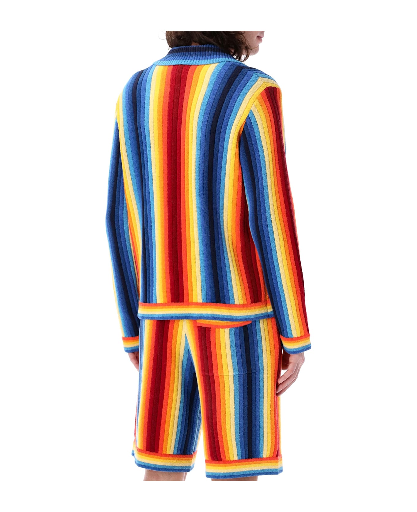 Casablanca Gradient Towelling Effect Jacket - MULTICOLOR