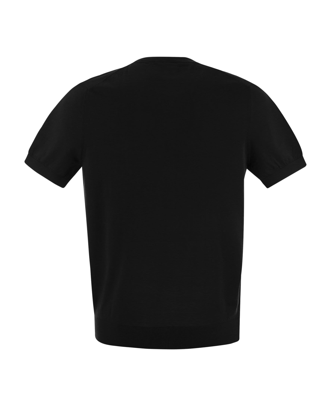 Fedeli Cotton T-shirt - Nero