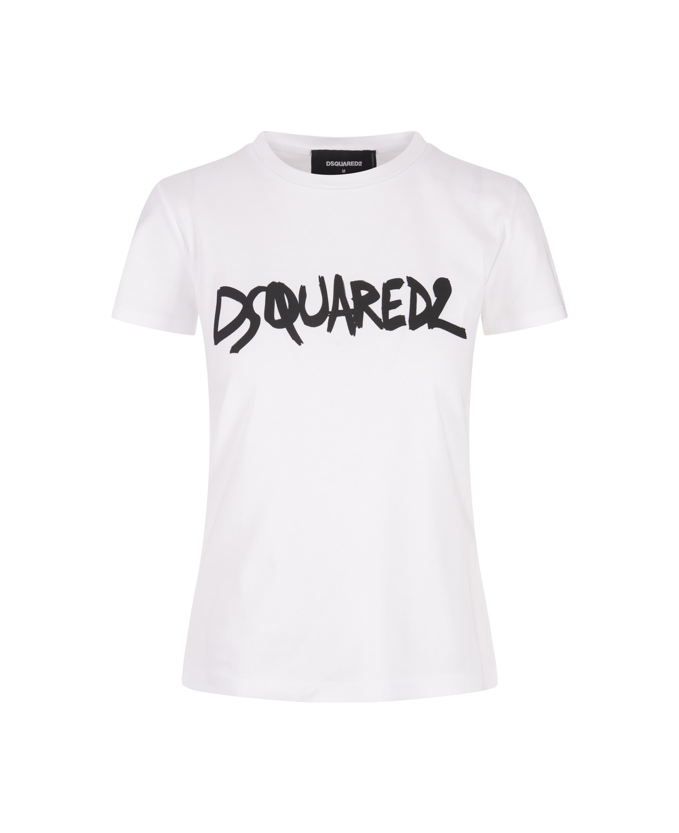 Dsquared2 Mini Fit T-shirt In White - White