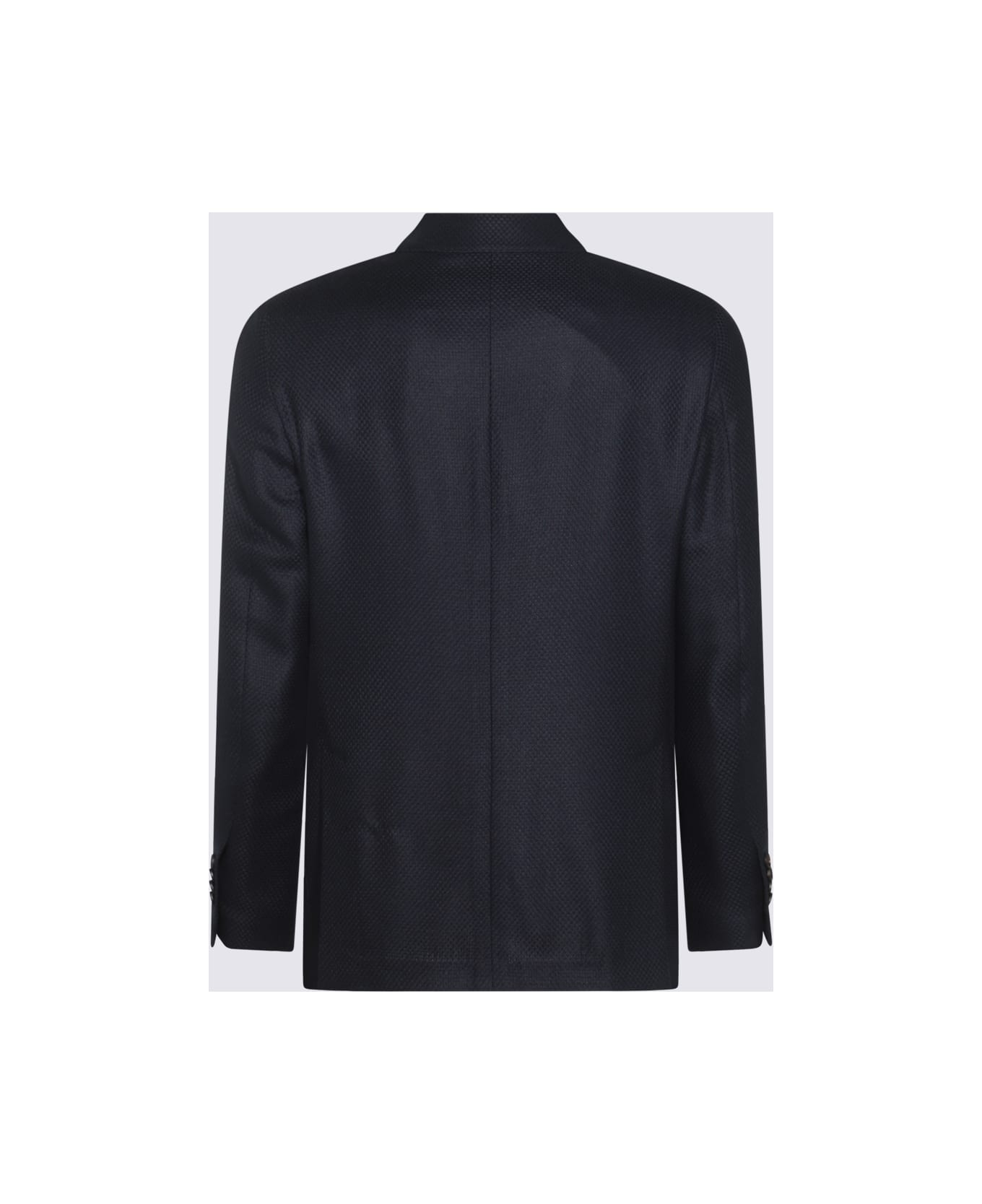 Lardini Blue Wool Blazer - Blue