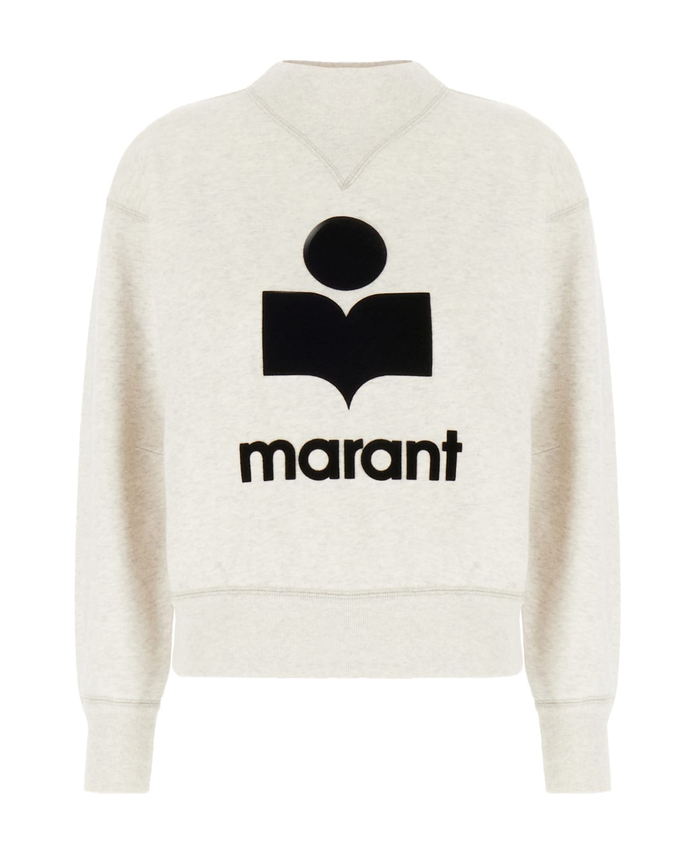 Marant Étoile Ivory Cotton Blend Sweatshirt - 23EC