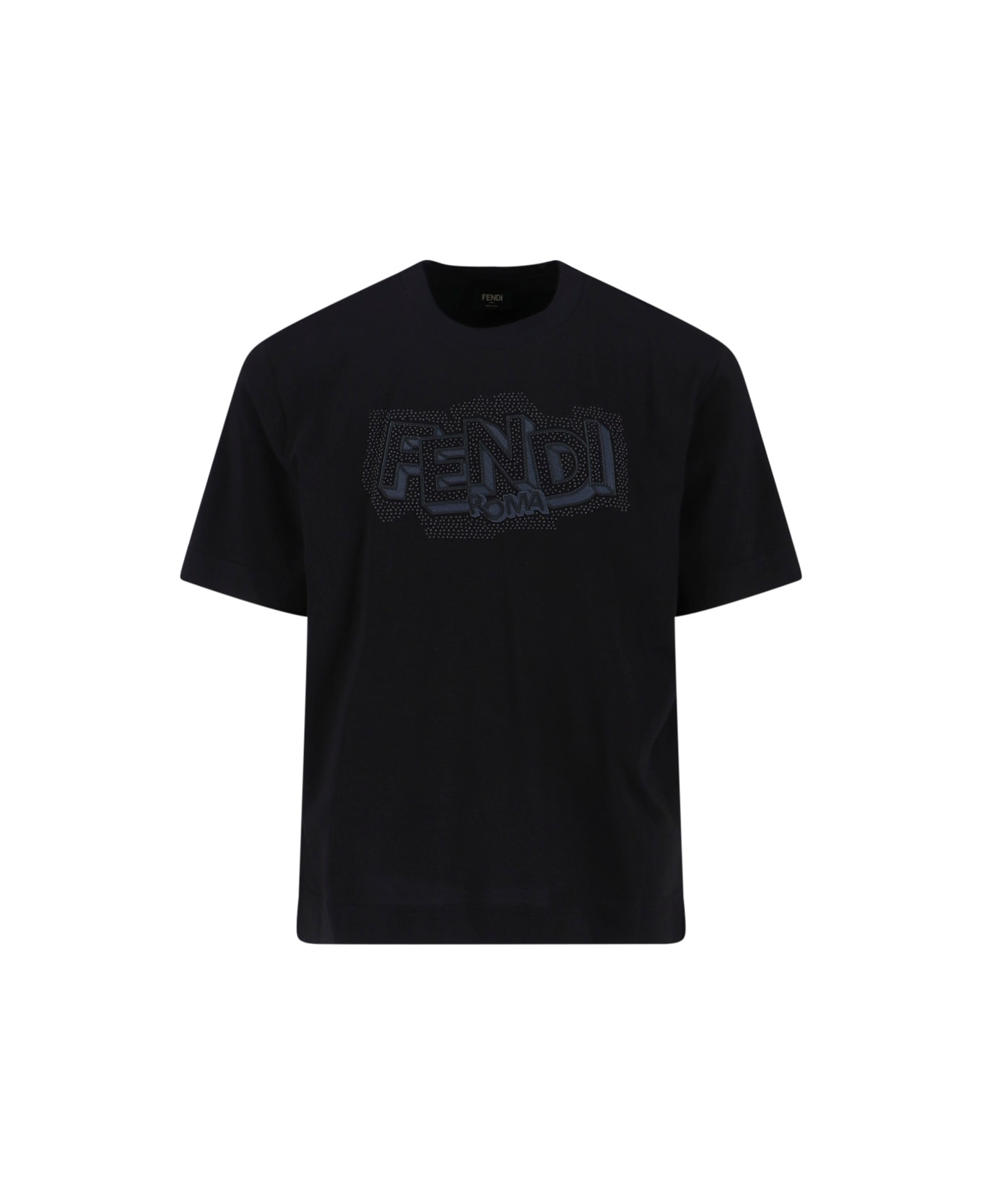 Fendi Logo T-shirt - Black  