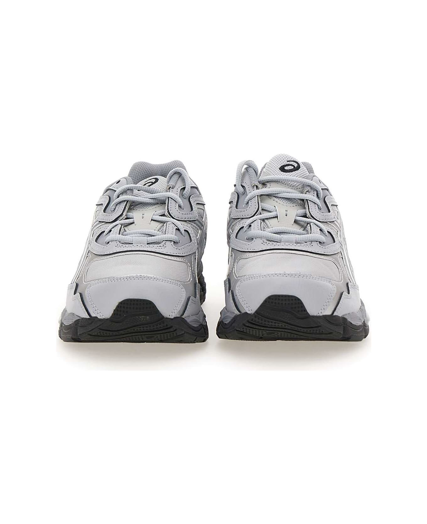Asics "gel Nyc" Leather Sneakers - GREY