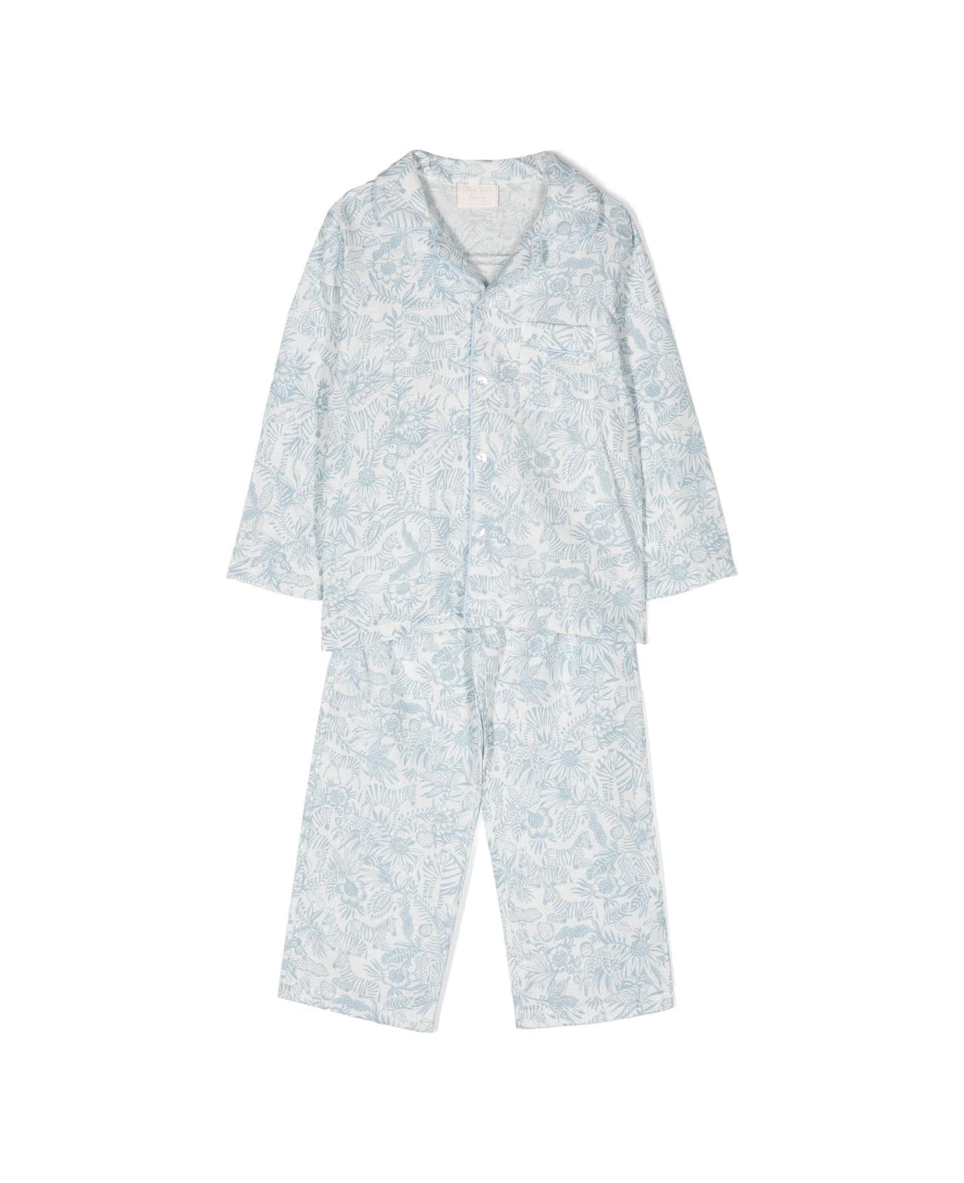 Story Loris Pajamas With Print - White