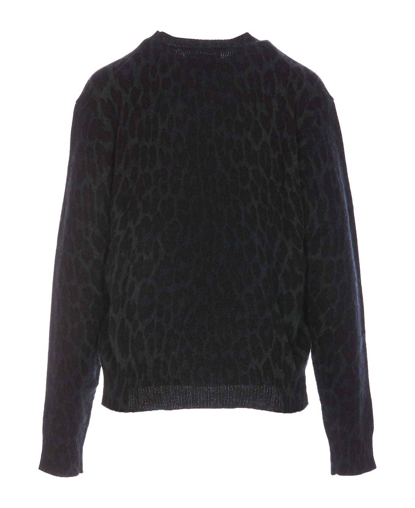 Zadig & Voltaire Pravis Sweater With Leo Print - Green