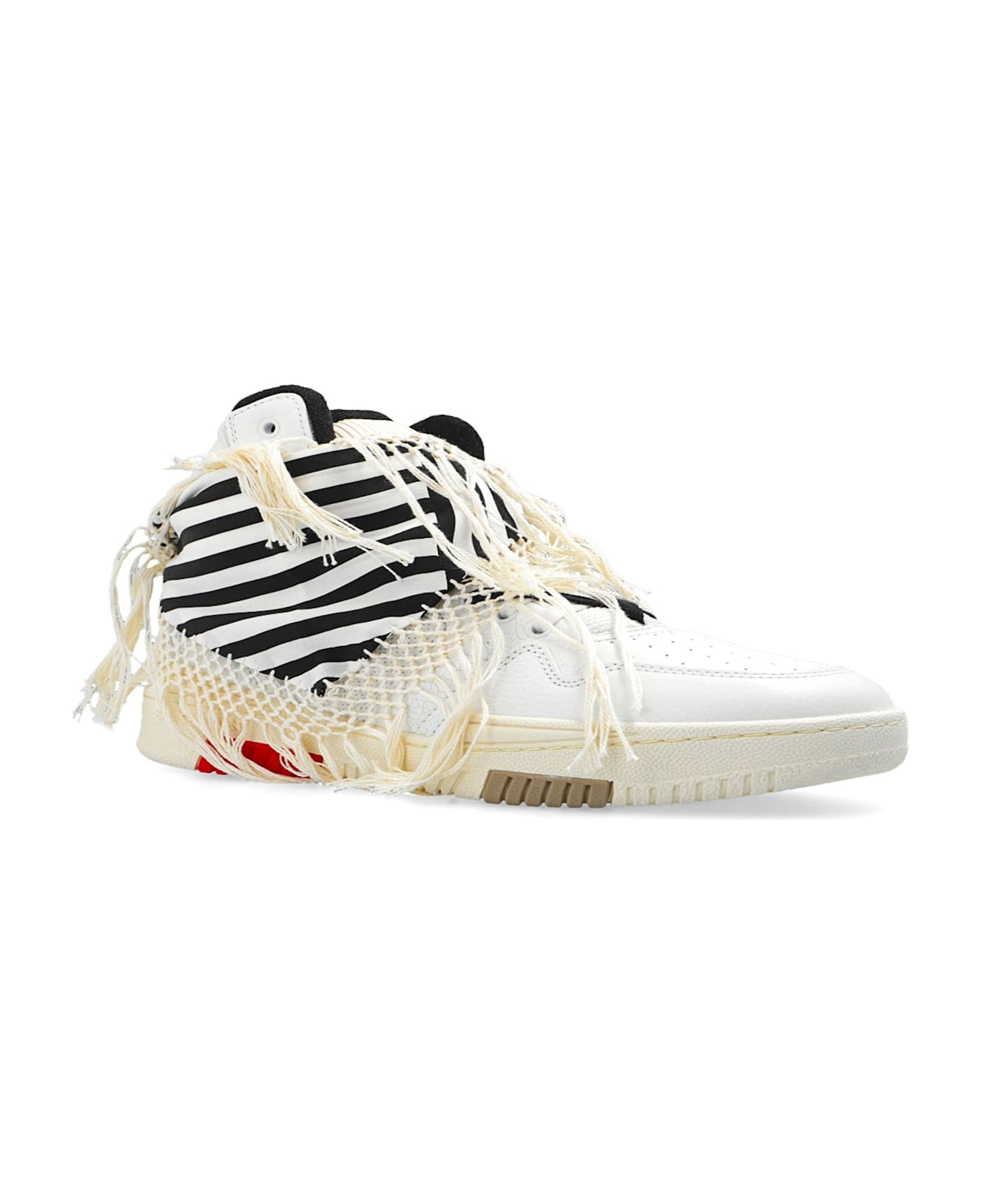 Saint Laurent Smith Leather Sneakers - White